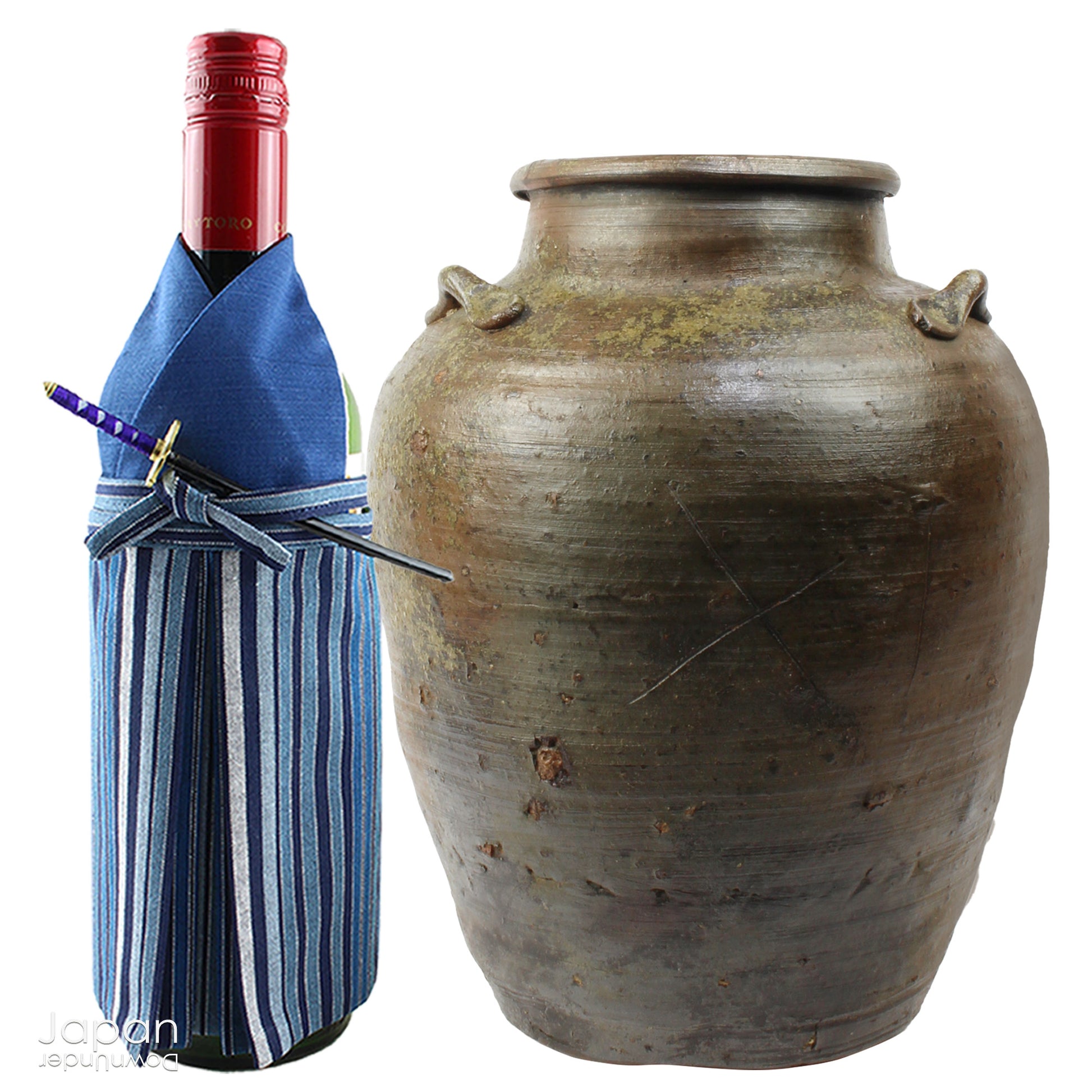 This handcrafted antique Bizen vase brings a serene, soulful presence to any interior. With its earthy tones and rustic textures, it offers more than simple decoration - it tells a story woven through centuries of Japanese heritage.