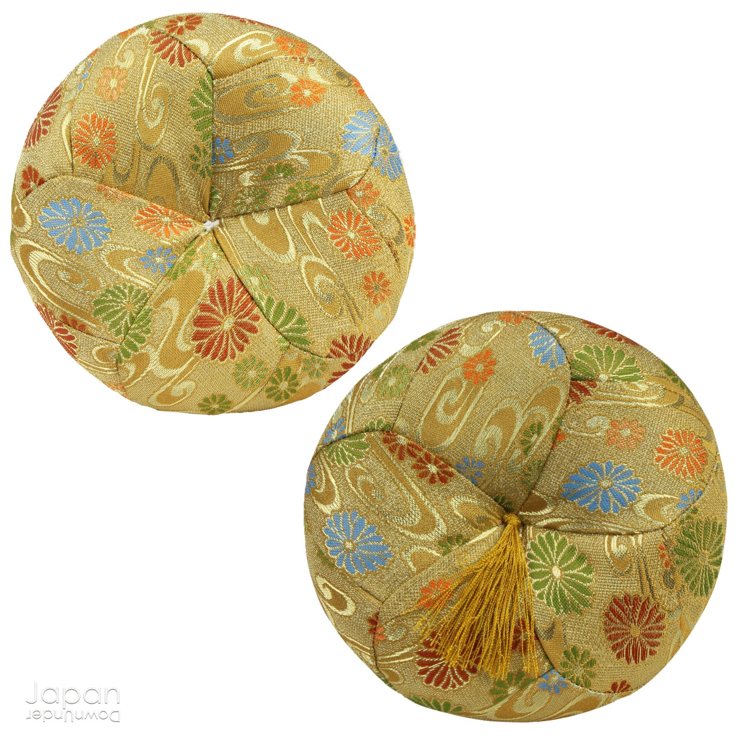 An 1800’s Buddhist altar singing bowl, harmoniously displayed on a traditional intricately carved custom order stand. Complete with a luxurious brocade cushion, this set exudes timeless elegance and spiritual significance.