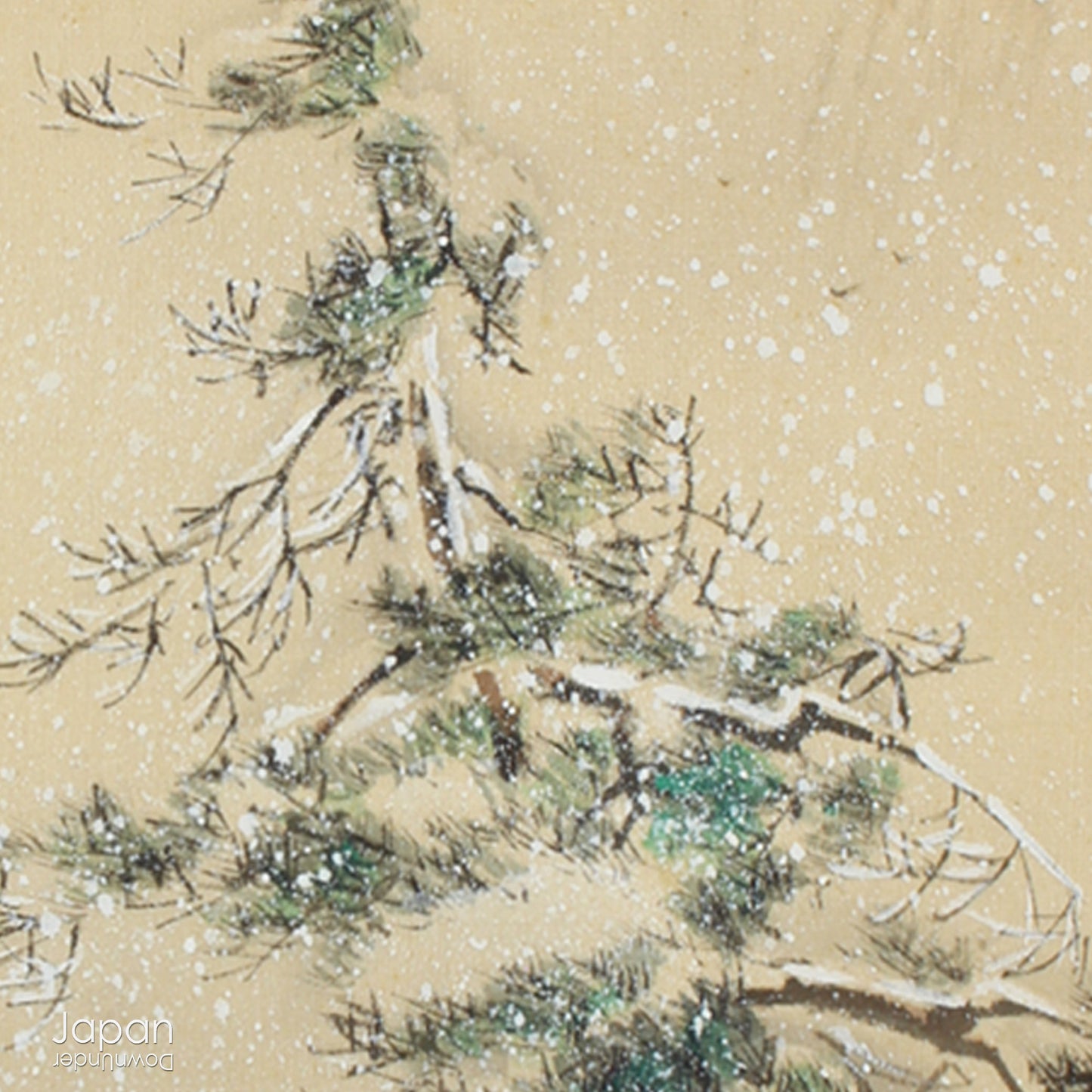 Add a touch of elegance to your space with this one-of-a-kind antique hand painted silk shikishi art board. Originally designed for display at the Japanese tea ceremony, this wonderful piece of art is filled with traditional charm.