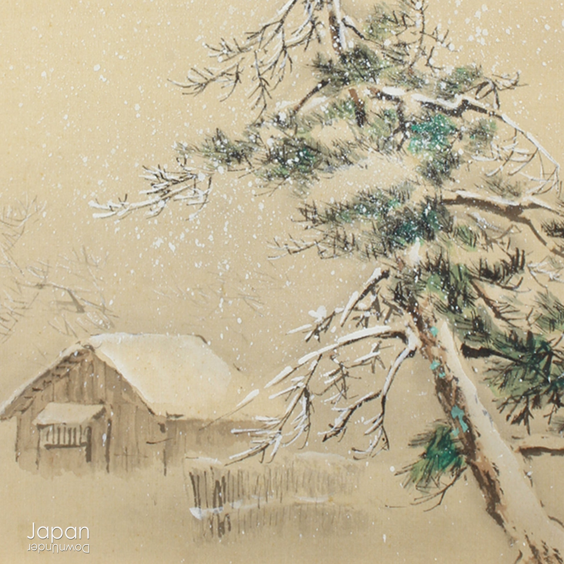 Add a touch of elegance to your space with this one-of-a-kind antique hand painted silk shikishi art board. Originally designed for display at the Japanese tea ceremony, this wonderful piece of art is filled with traditional charm.