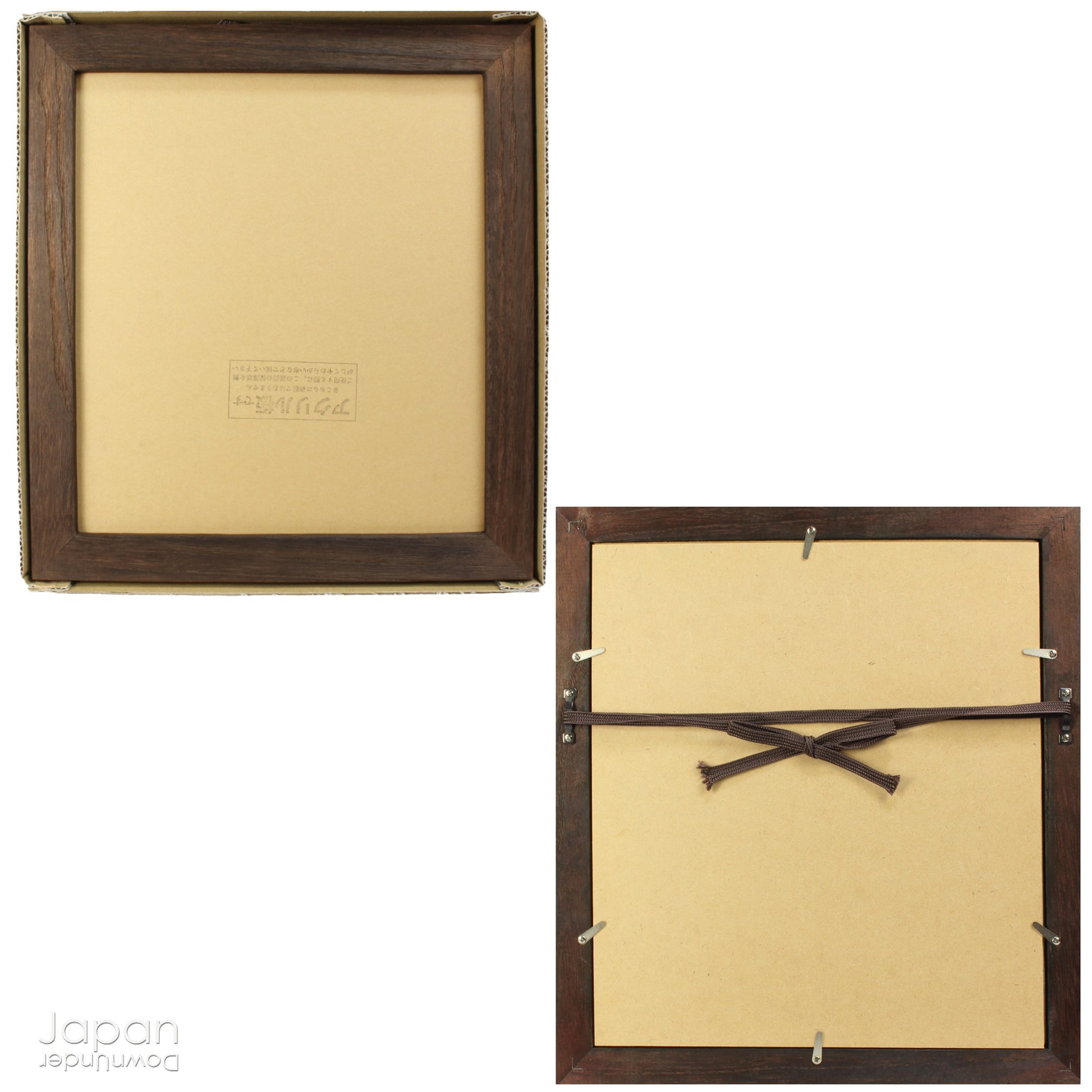 Welcome to our handcrafted rustic-style Japanese smoked sugi wood frame, perfect for displaying your shikishi board art collection. This unique frame adds an elegant touch to your cherished artwork, showcasing it in a style that blends in any space.