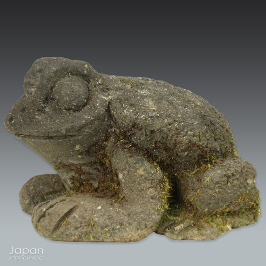 Transform your garden or indoor space with the timeless beauty and positive energy of our traditional Japanese stone frog garden decor. Known for symbolizing good fortune, luck, and protection, this delightful frog will bring a sense of tranquility and joy wherever it is placed.