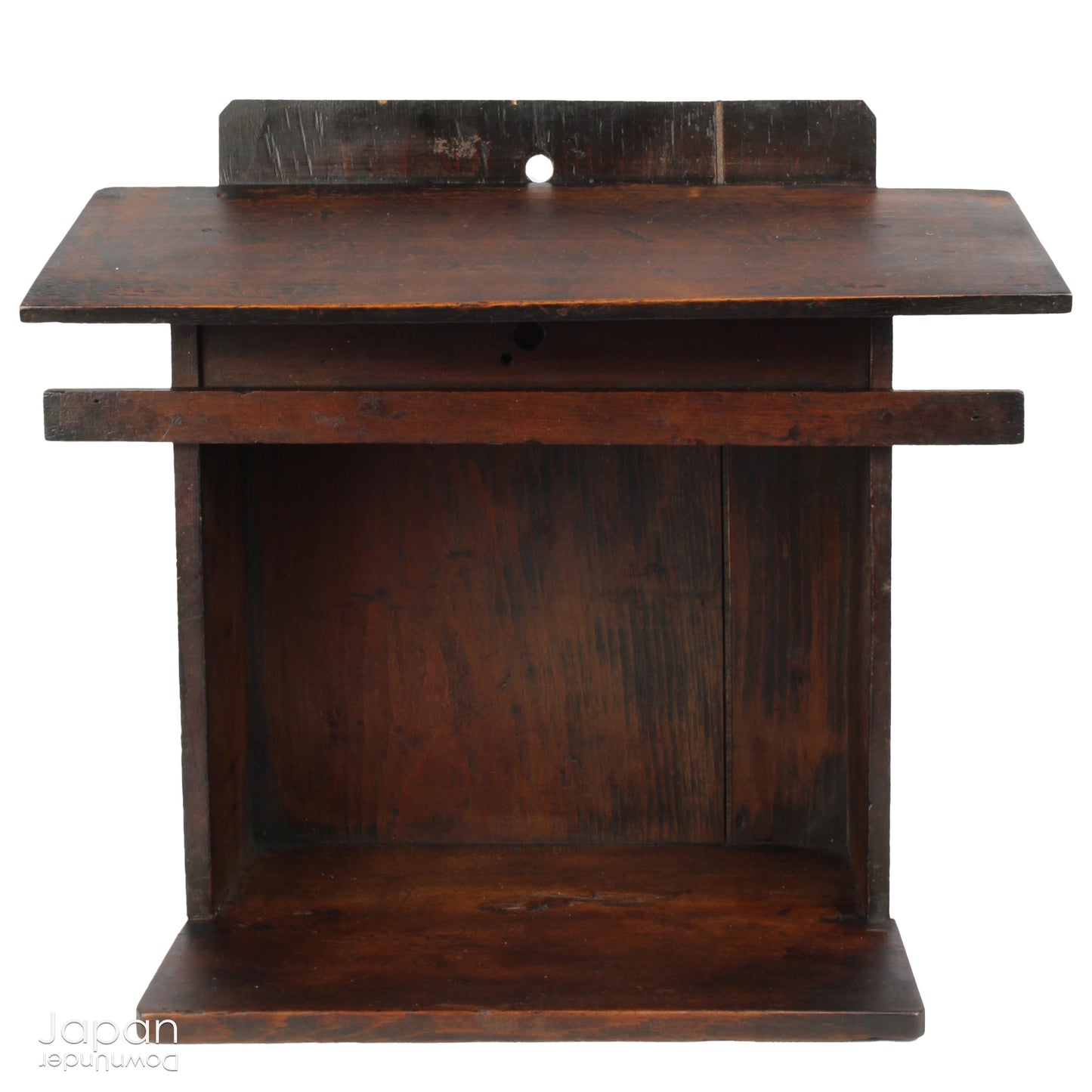 Bring a piece of history into your home with this 1900’s Shinto folk faith shrine, perfect for creating a sacred space on your own kamidana (god shelf) or within your home. This antique religious decor features the lucky gods, Ebisu and Daikoku