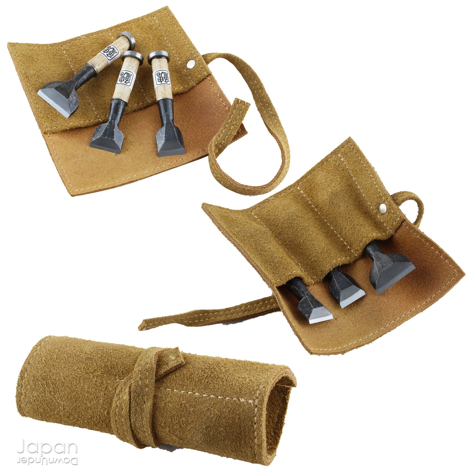 This exquisite little miniature Japanese carpenter tool set is totally made to scale and can even be used for small projects. It comes neatly packed wrapped in a tool bag and placed in an authentic carpenter’s tool box.