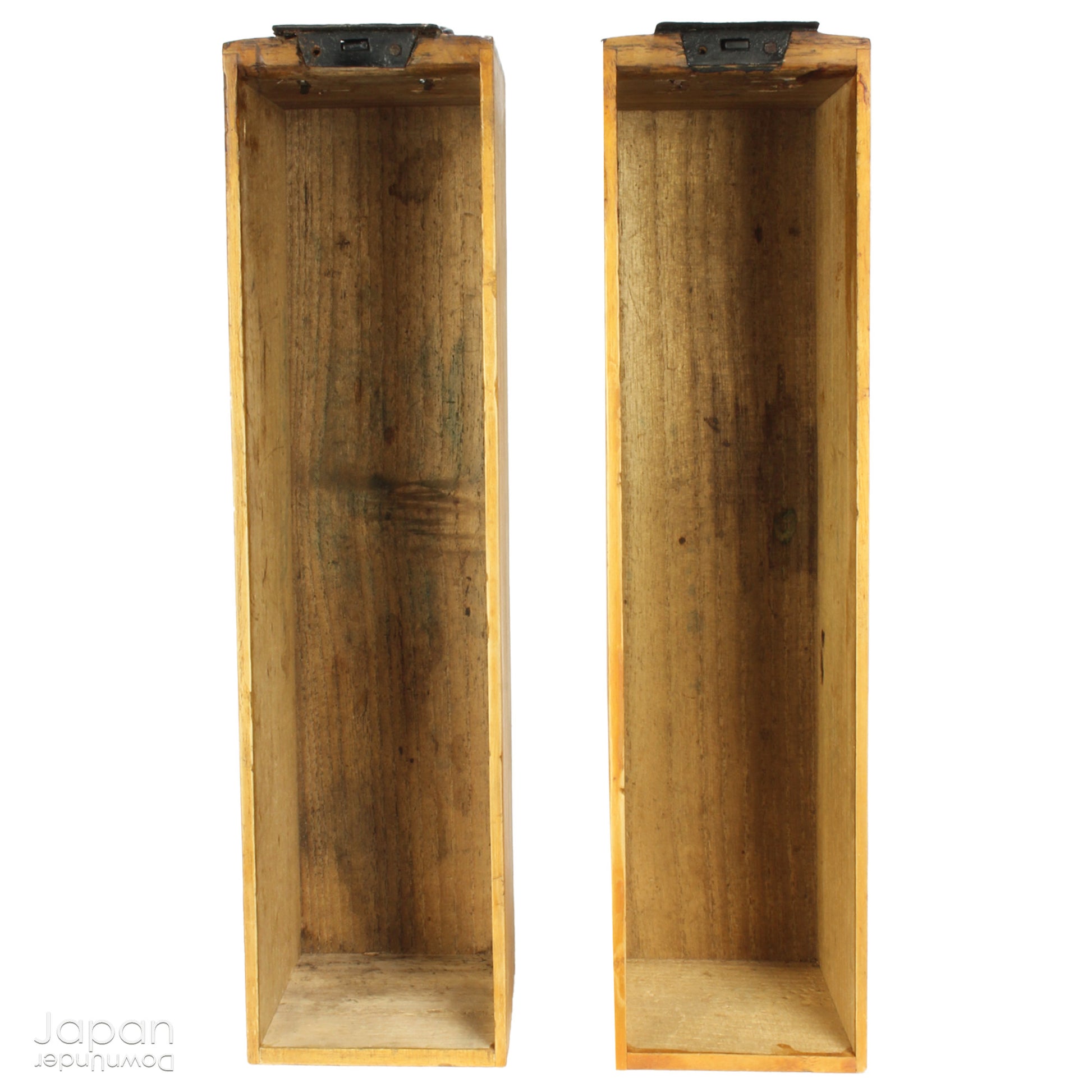 Add a touch of history and heritage to your desk with this antique Japanese medicine chest -  a beautifully rustic piece that blends traditional folk art with everyday functionality. Once used in a centuries-old system of home-based healthcare, this small storage box now offers a unique and charming way to organize your workspace.