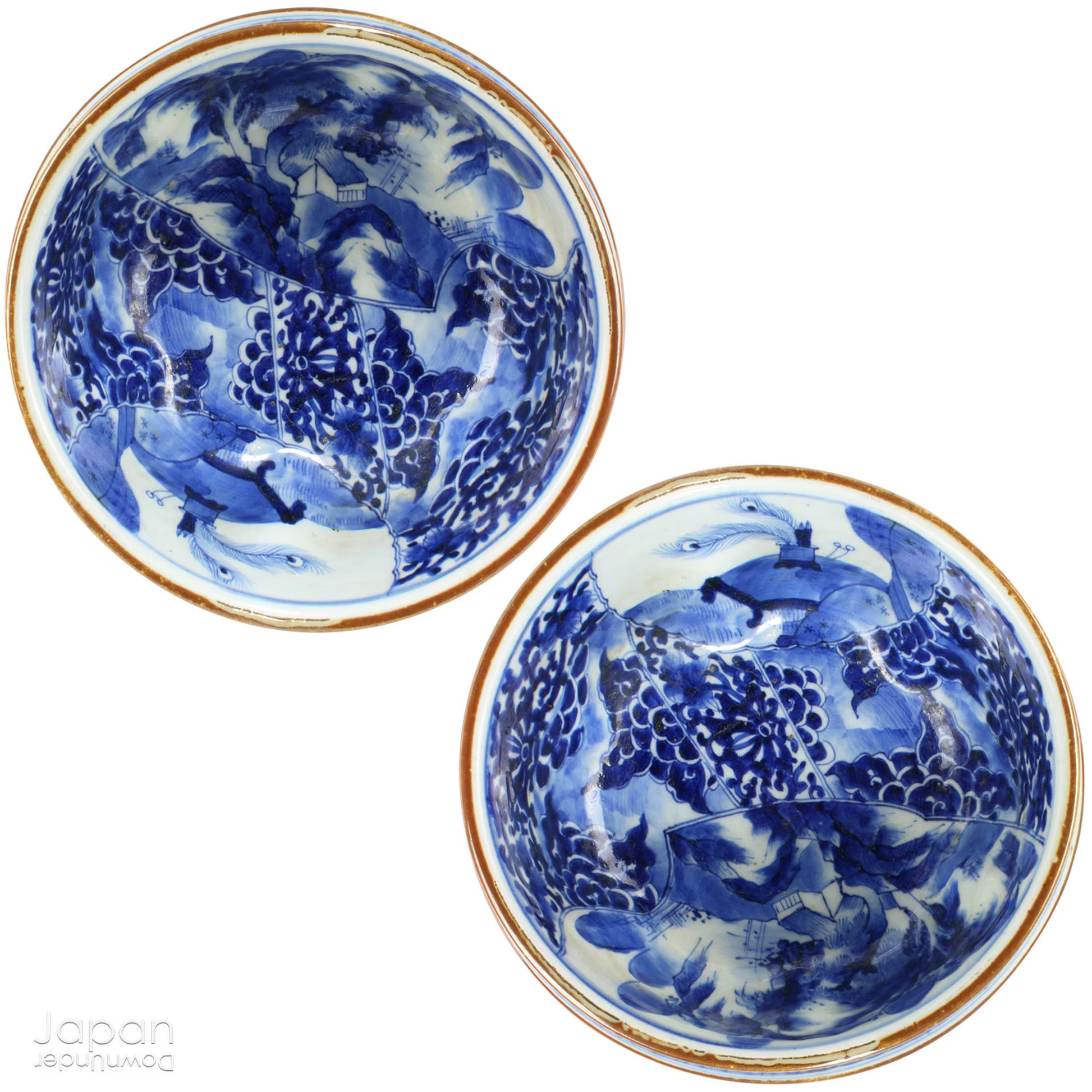 Elevate your home decor with this stunning antique blue and white Imari bowl on a stand. This rare and elegant piece features intricate hand-painted designs, both inside and out, showcasing craftsmanship that will captivate and enchant. Add a touch of sophistication and timeless beauty to any space with this exceptional treasure.