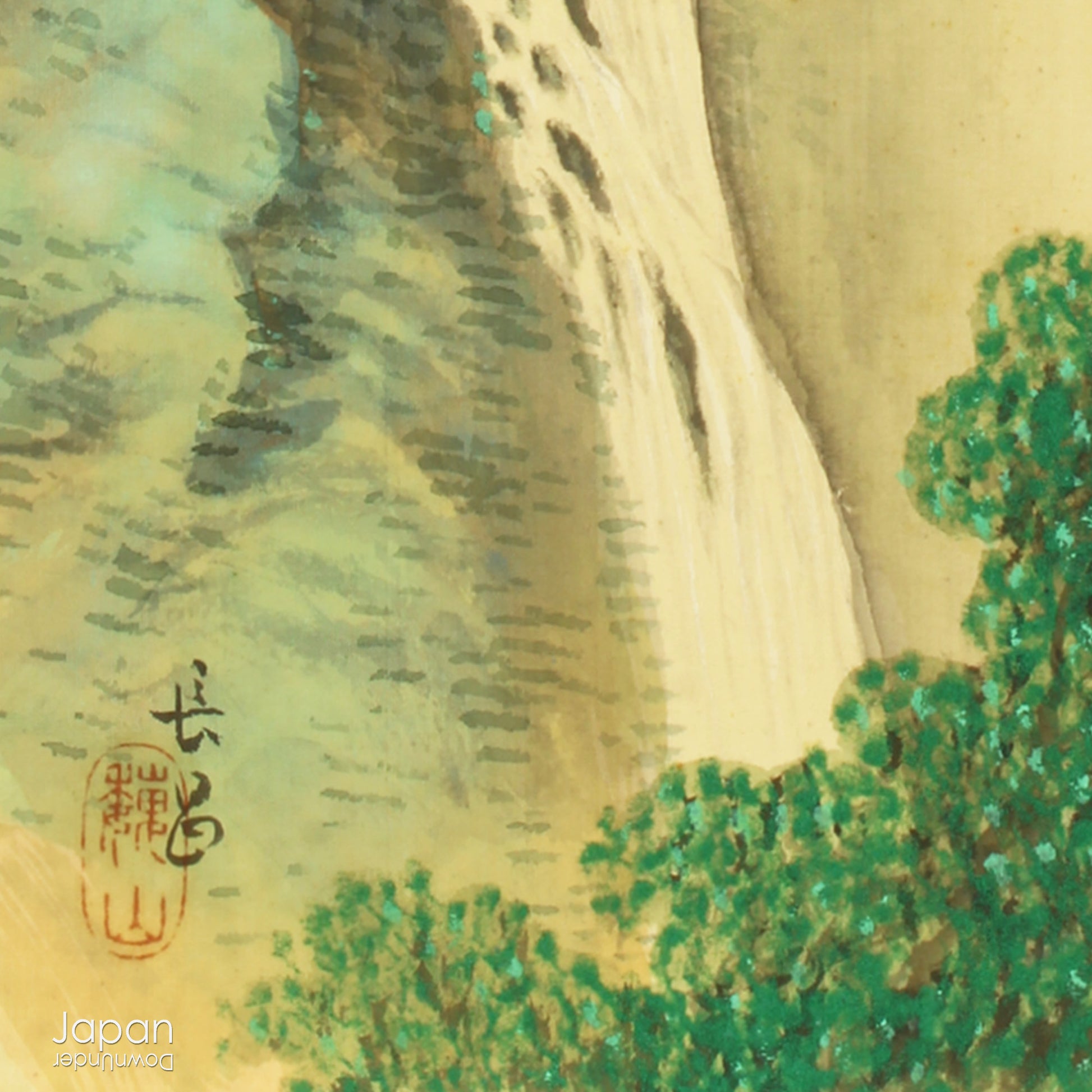 Add a touch of elegance to your space with this one-of-a-kind antique hand painted silk shikishi art board. Originally designed for display at the Japanese tea ceremony, this wonderful piece of art is filled with traditional charm.