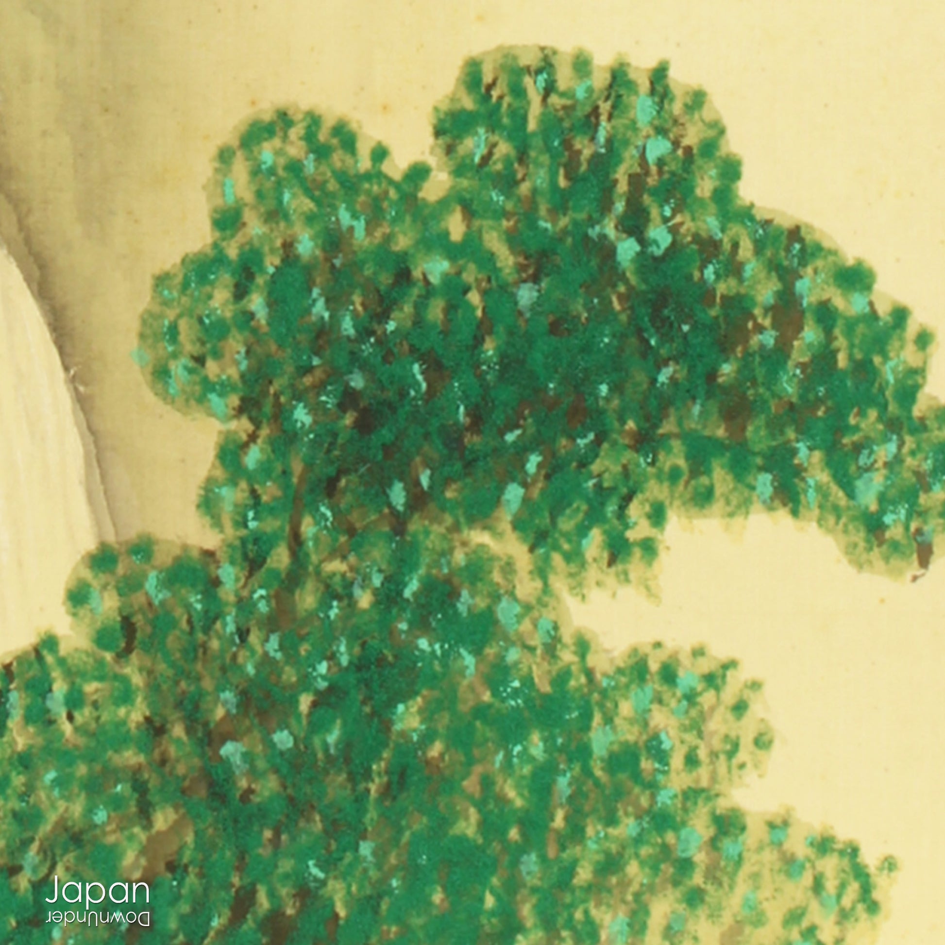 Add a touch of elegance to your space with this one-of-a-kind antique hand painted silk shikishi art board. Originally designed for display at the Japanese tea ceremony, this wonderful piece of art is filled with traditional charm.