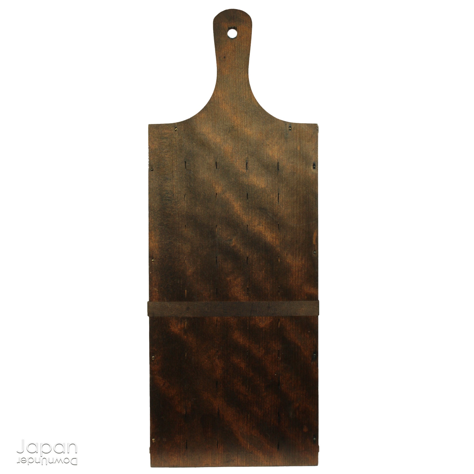 Infuse your space with timeless charm and historical intrigue with a rare Japanese Zenimasu, an antique coin-counting tool once used in banks and post offices. Whether displayed on a wall or repurposed as a rustic stand, this beautifully aged piece brings unique character and story to any room.