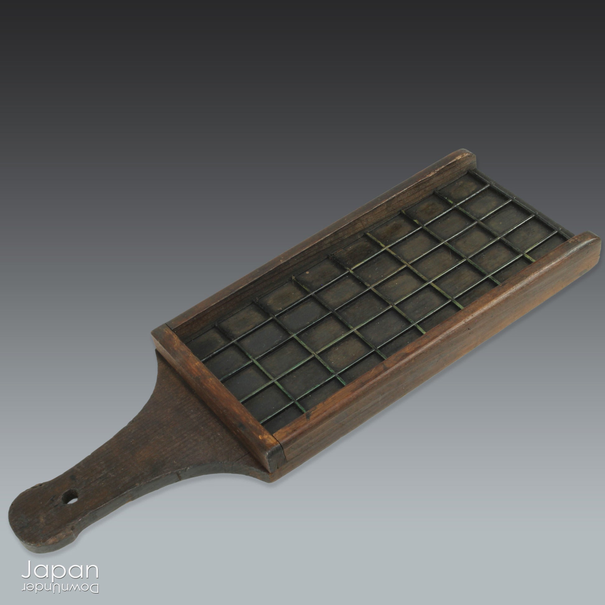 Infuse your space with timeless charm and historical intrigue with a rare Japanese Zenimasu, an antique coin-counting tool once used in banks and post offices. Whether displayed on a wall or repurposed as a rustic stand, this beautifully aged piece brings unique character and story to any room.
