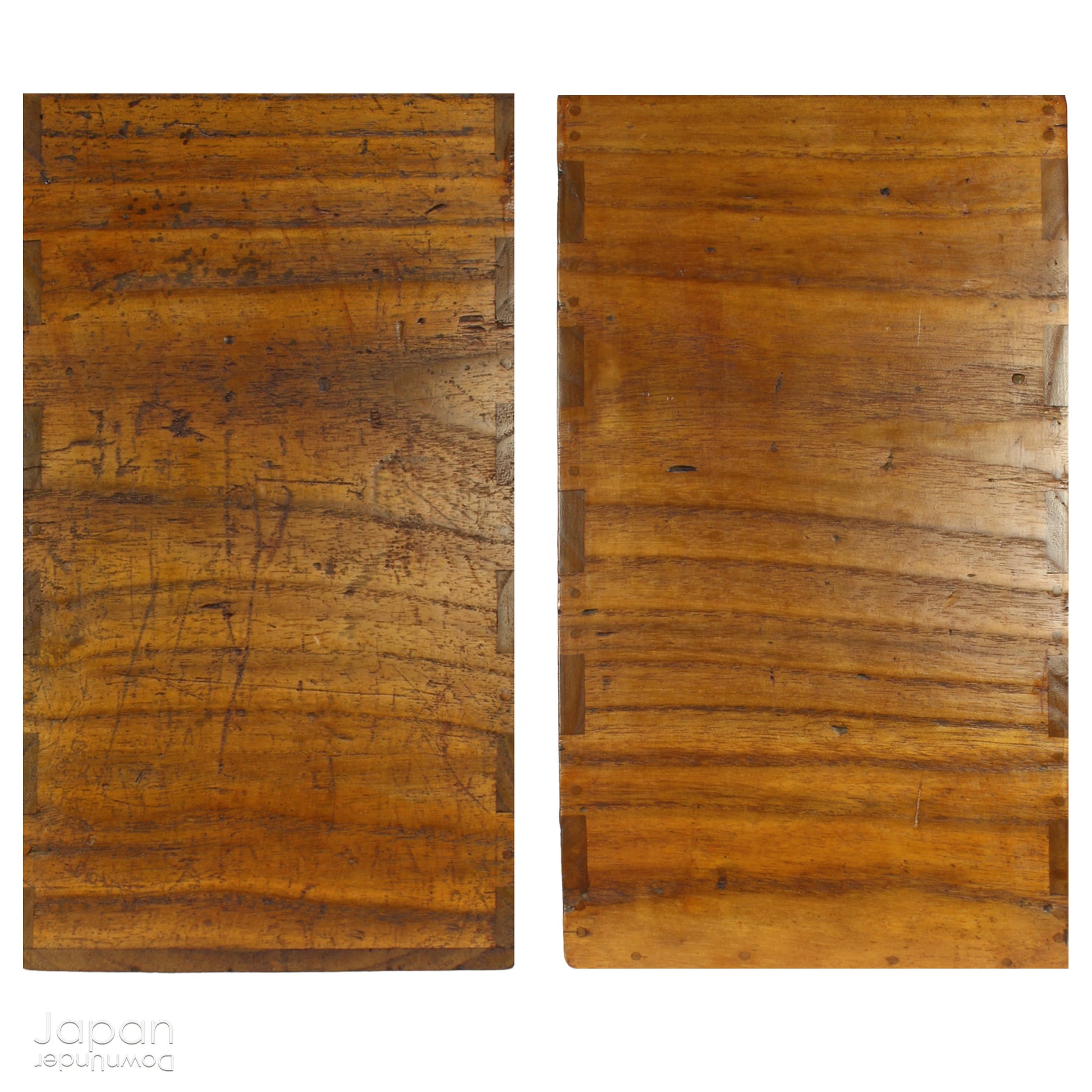 Add a touch of history and heritage to your desk with this antique Japanese medicine chest -  a beautifully rustic piece that blends traditional folk art with everyday functionality. Once used in a centuries-old system of home-based healthcare, this small storage box now offers a unique and charming way to organize your workspace.