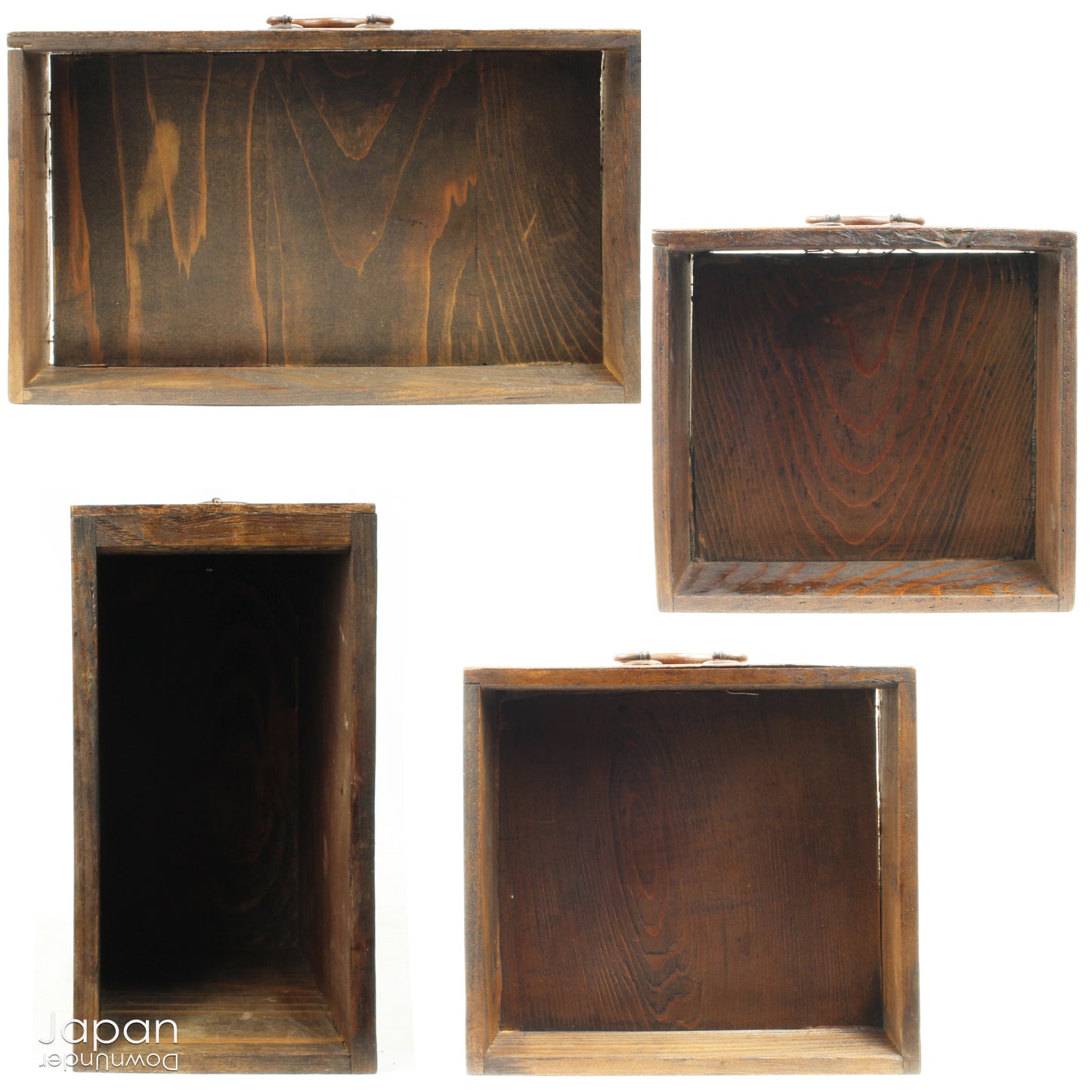 hand crafted antique japanese wood vanity - traditional japanese furniture