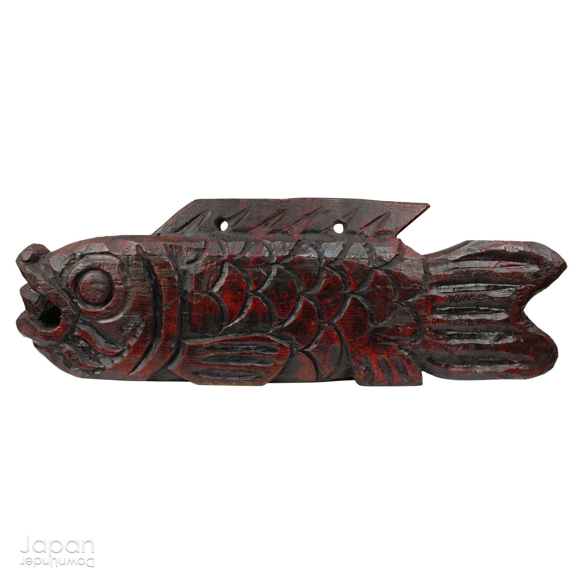 Transform your space with the beauty and history of this remarkable extra-large wooden Buddhist fish drum, a stunning piece that effortlessly blends rustic elegance with spiritual significance. Handcrafted with precision and care, this drum serves as a striking religious accent, perfect for any space with a touch of serenity and cultural depth.