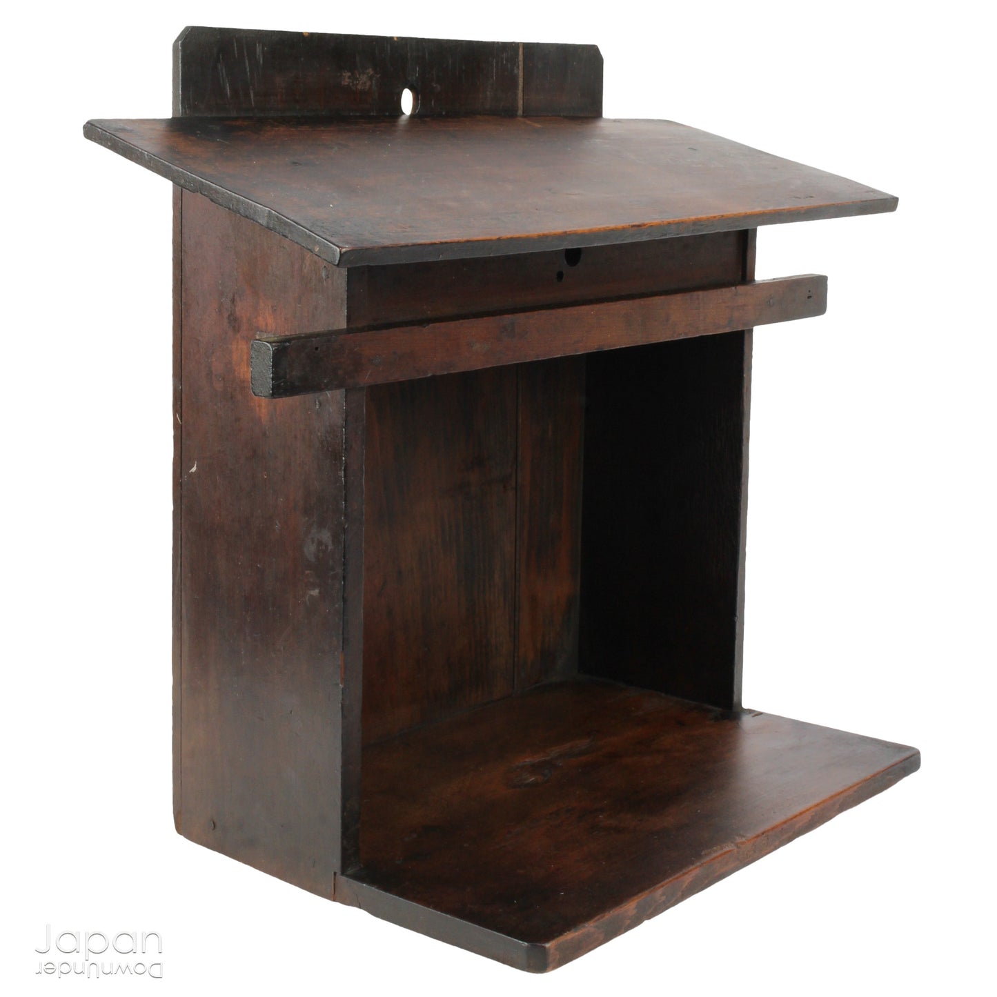 Bring a piece of history into your home with this 1900’s Shinto folk faith shrine, perfect for creating a sacred space on your own kamidana (god shelf) or within your home. This antique religious decor features the lucky gods, Ebisu and Daikoku