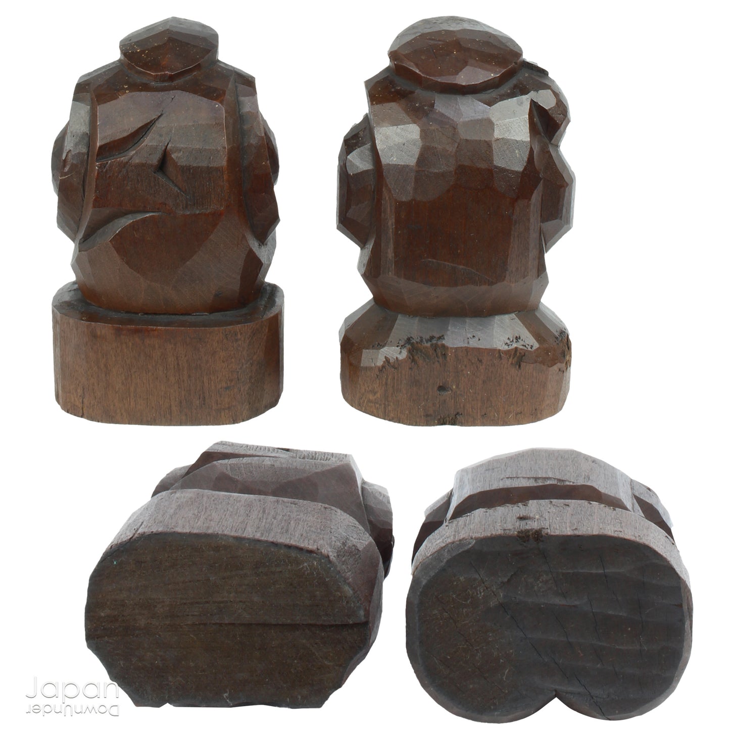 Bring a piece of history into your home with this 1900’s Shinto folk faith shrine, perfect for creating a sacred space on your own kamidana (god shelf) or within your home. This antique religious decor features the lucky gods, Ebisu and Daikoku