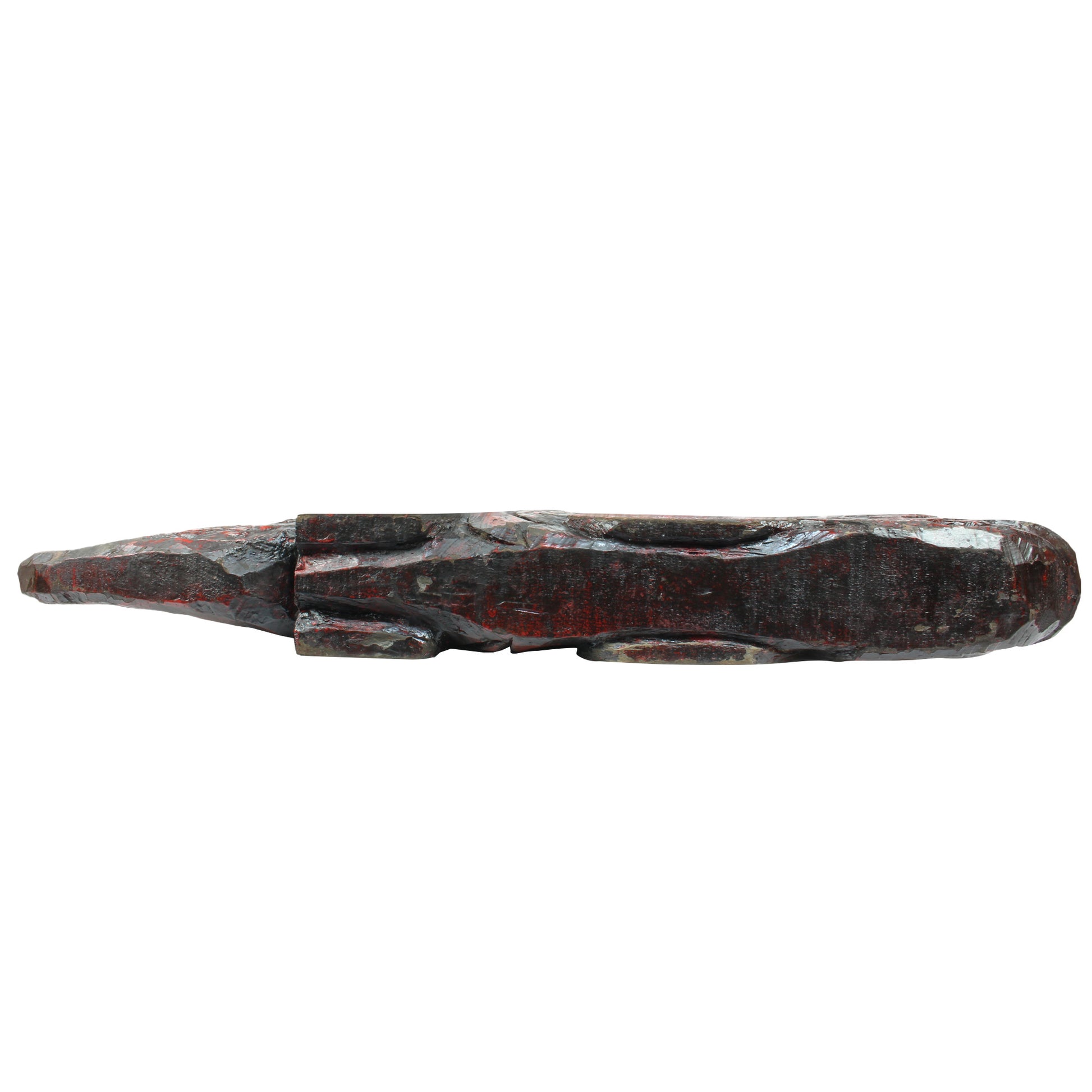 Transform your space with the beauty and history of this remarkable extra-large wooden Buddhist fish drum, a stunning piece that effortlessly blends rustic elegance with spiritual significance. Handcrafted with precision and care, this drum serves as a striking religious accent, perfect for any space with a touch of serenity and cultural depth.