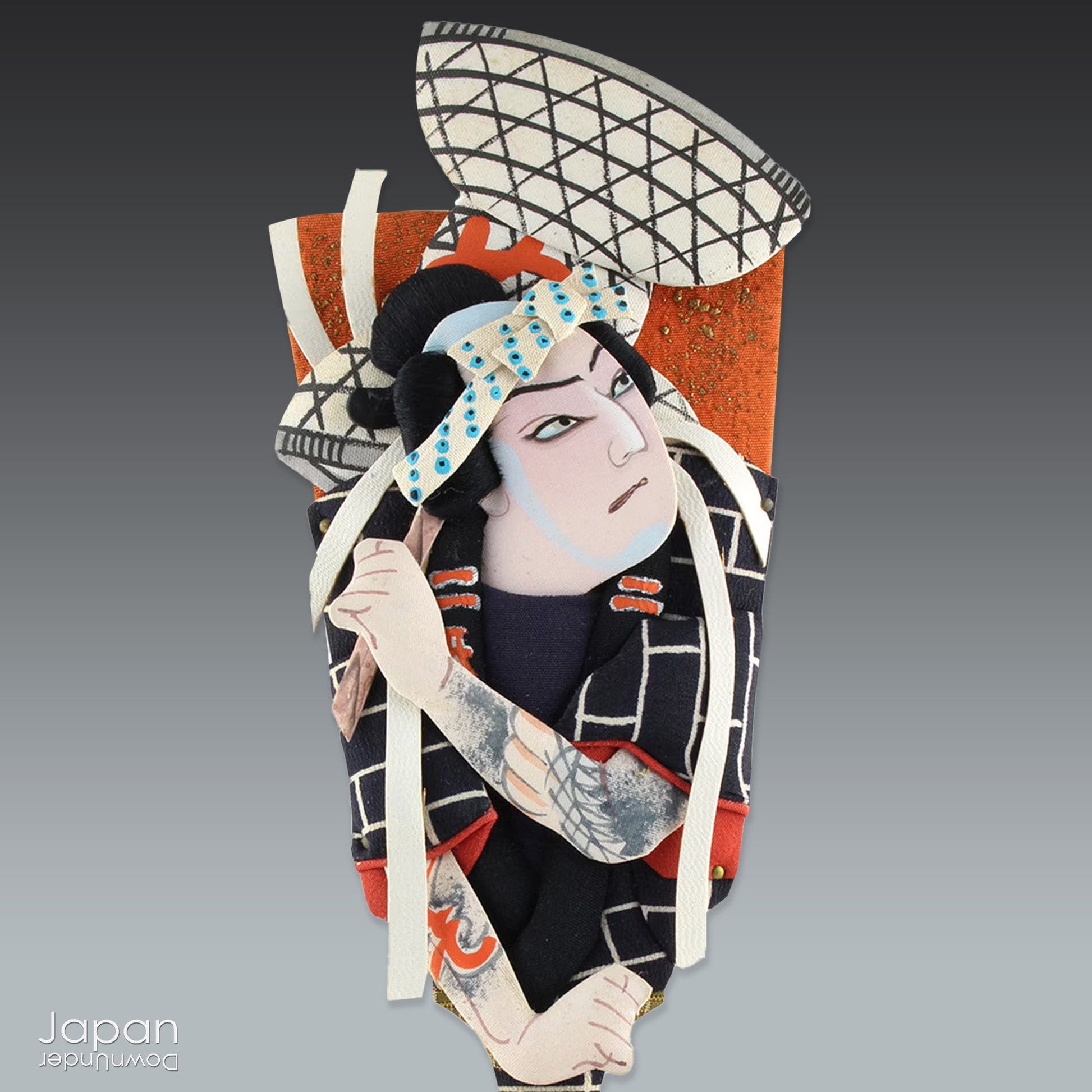 The hagoita has deep roots in Japanese New Year customs. Originally used in the game of hanetsuki - similar to badminton but played without a net - these paddles became symbolic protectors, their swift motion believed to dispel negative energy, much like the ceremonial gestures of a Shinto priest.