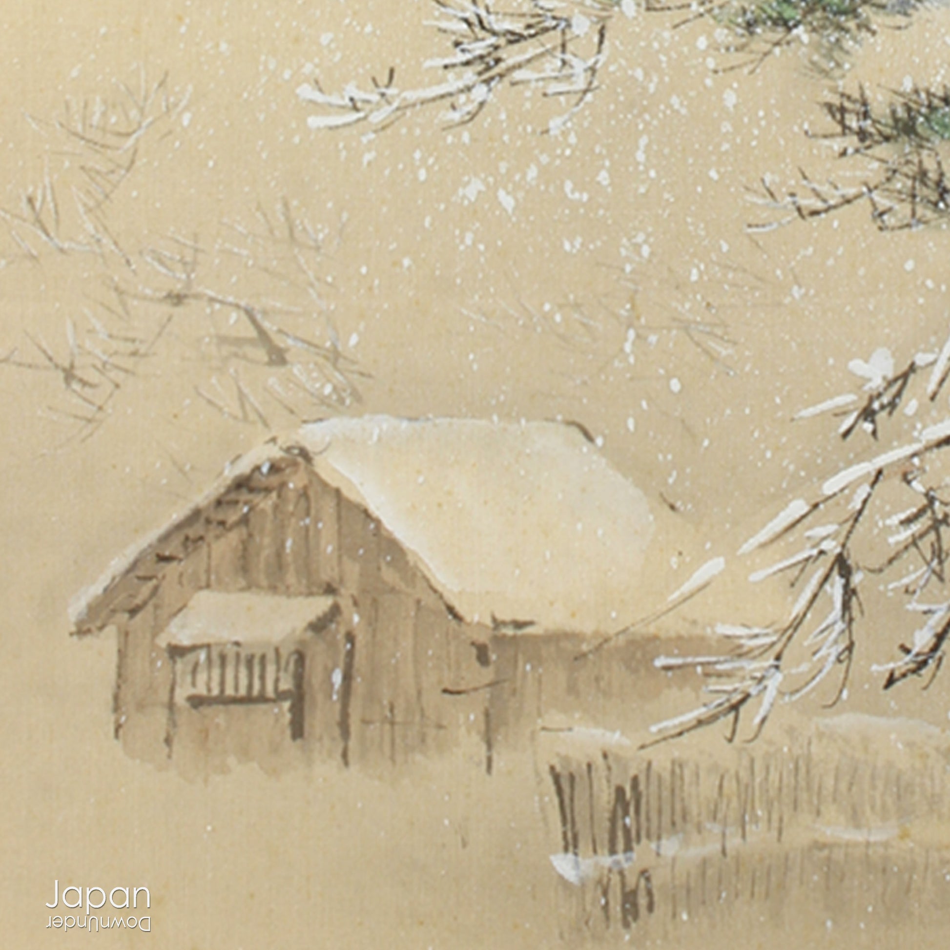 Add a touch of elegance to your space with this one-of-a-kind antique hand painted silk shikishi art board. Originally designed for display at the Japanese tea ceremony, this wonderful piece of art is filled with traditional charm.