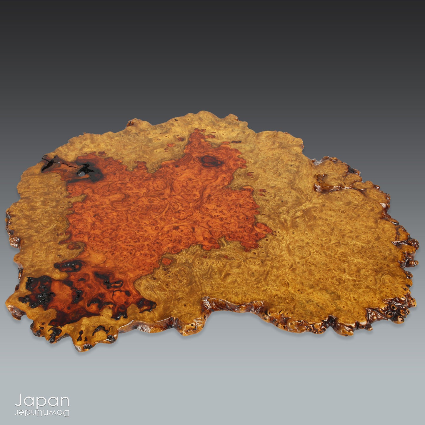 Bring timeless elegance and natural beauty into your space with this exquisite stand, handcrafted from rare burled Chinese quince wood. Designed to showcase bonsai, suiseki viewing stones, treasured ornaments, or seasonal flower arrangements, this piece adds a refined touch to any setting.