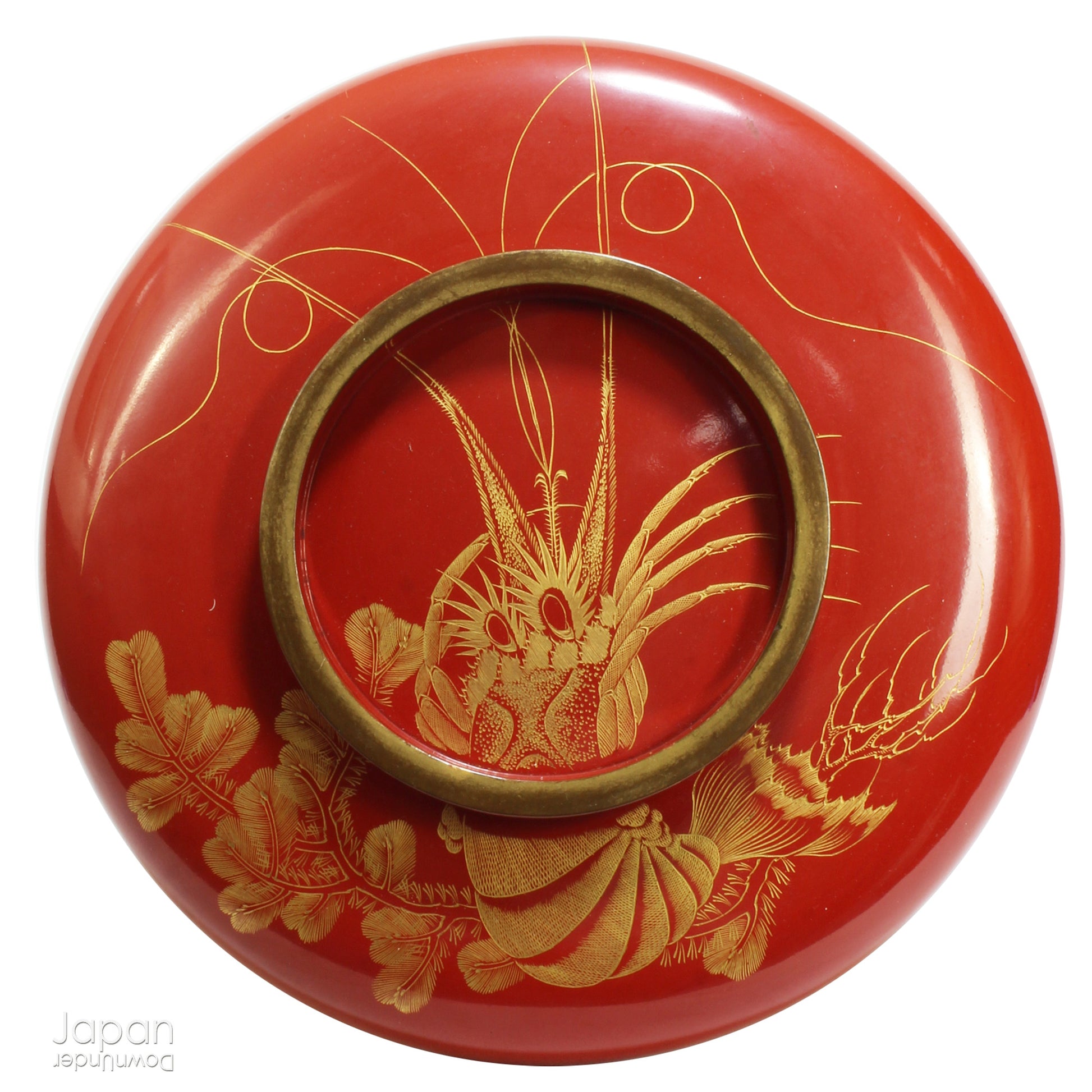 A refined and exquisite example of Meiji-era artistry, this red lacquer lidded sweet bowl - known as an ohira - dates to 1894 (the 27th year of Meiji, Year of the Horse). Perfect as a statement piece or storage for small precious items, it embodies sophistication and charm, bringing a touch of traditional artistry and timeless elegance to your home.