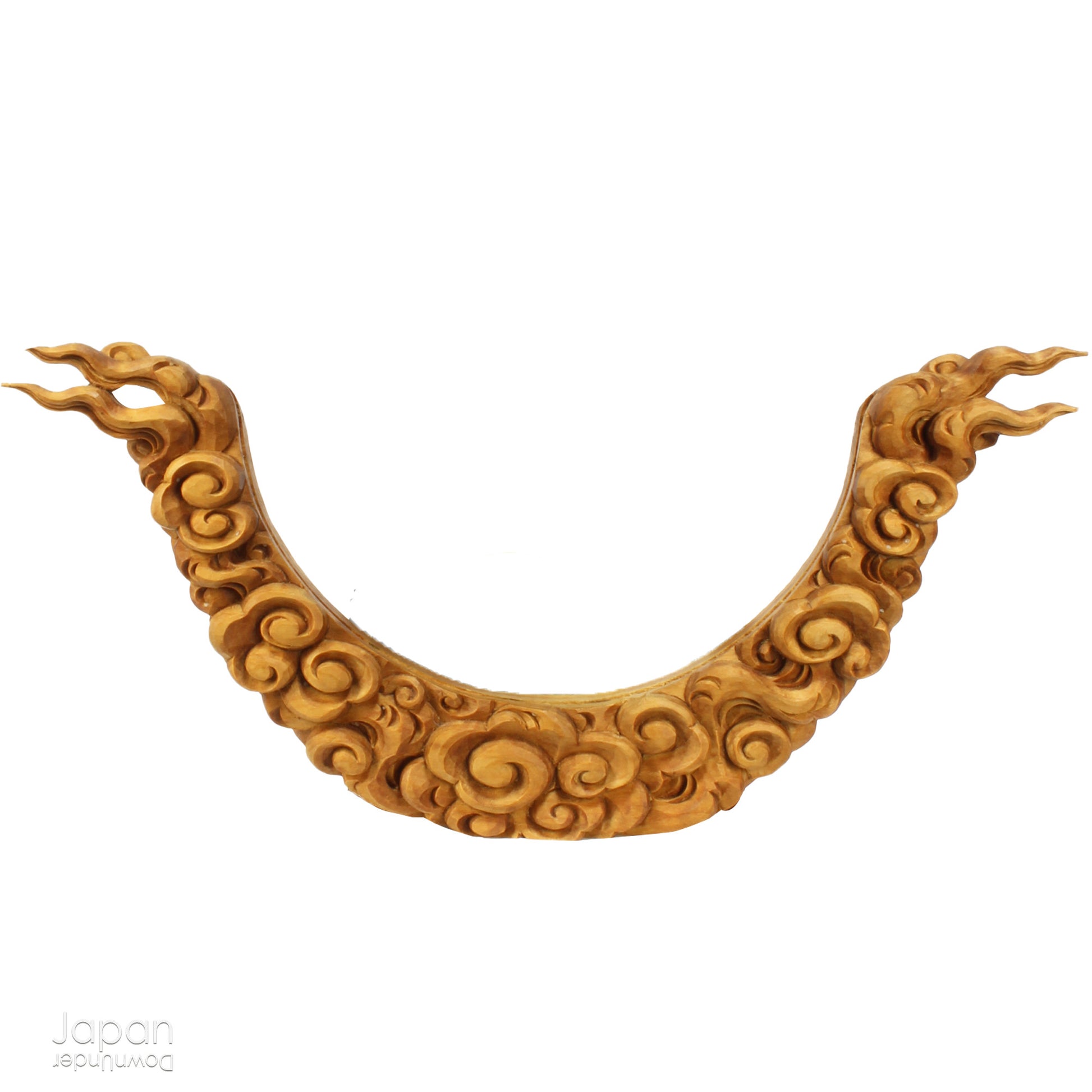 Enhance your spiritual space with this majestic rare antique Shinto shrine mirror. Resting on an intricately carved stand, this piece is a unique and beautiful addition to any sacred setting. Invite tranquility and elegance into your home with this spiritual space enhancer.