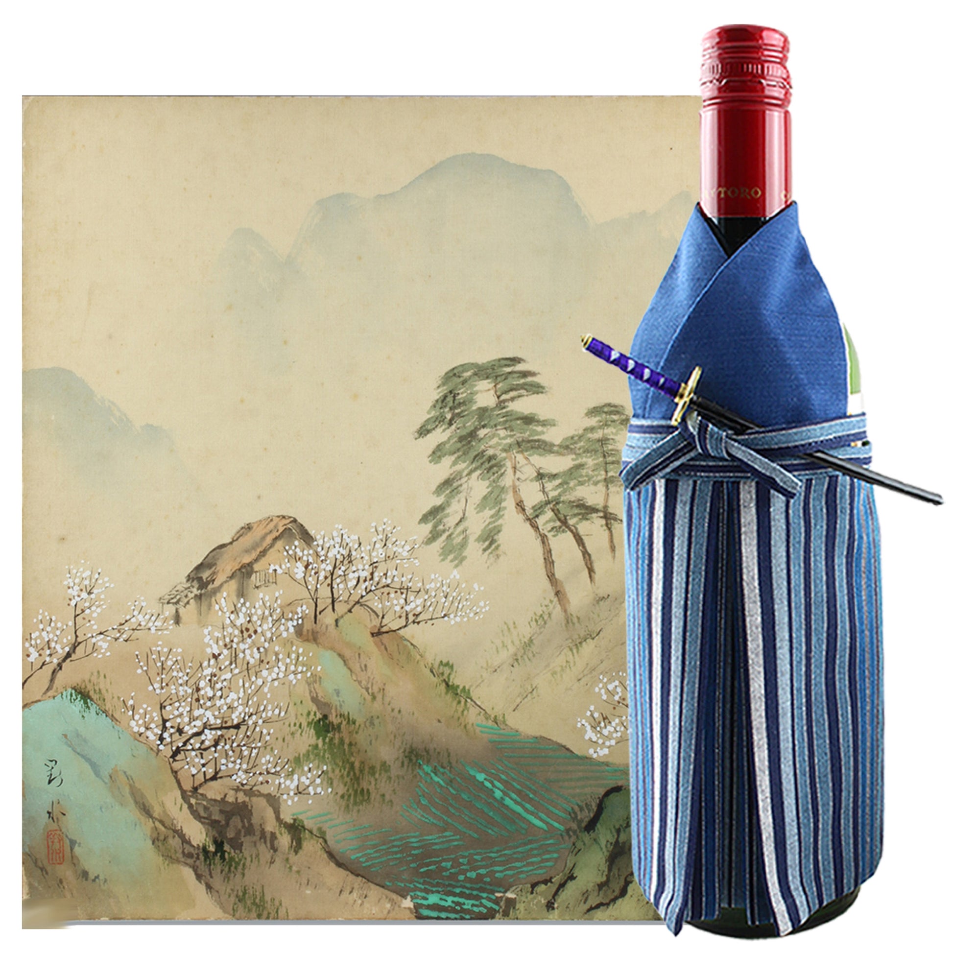 Add a touch of elegance to your space with this one-of-a-kind antique hand painted silk shikishi art board. Originally designed for display at the Japanese tea ceremony, this wonderful piece of art is filled with traditional charm.