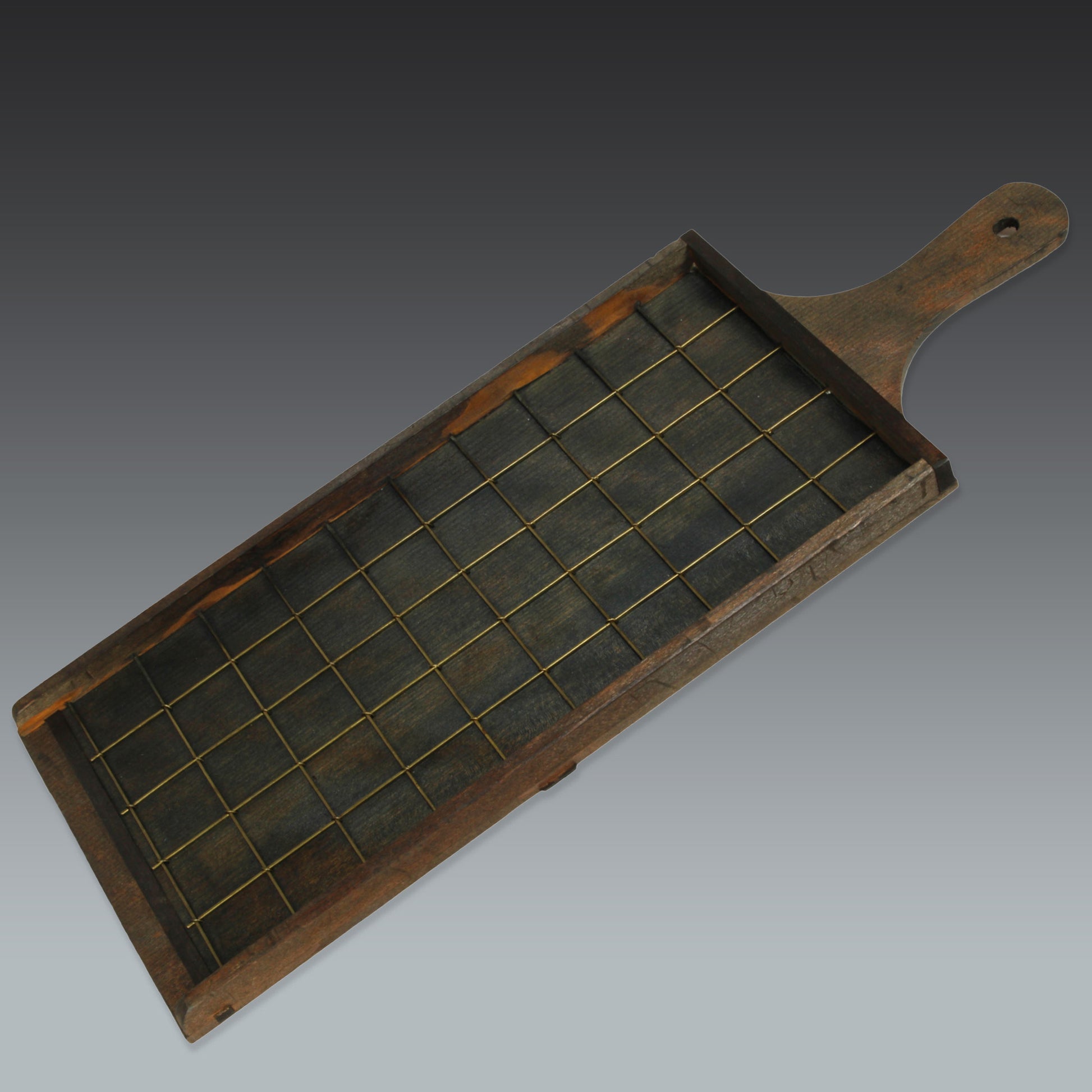 Infuse your space with timeless charm and historical intrigue with a rare Japanese Zenimasu, an antique coin-counting tool once used in banks and post offices. Whether displayed on a wall or repurposed as a rustic stand, this beautifully aged piece brings unique character and story to any room.