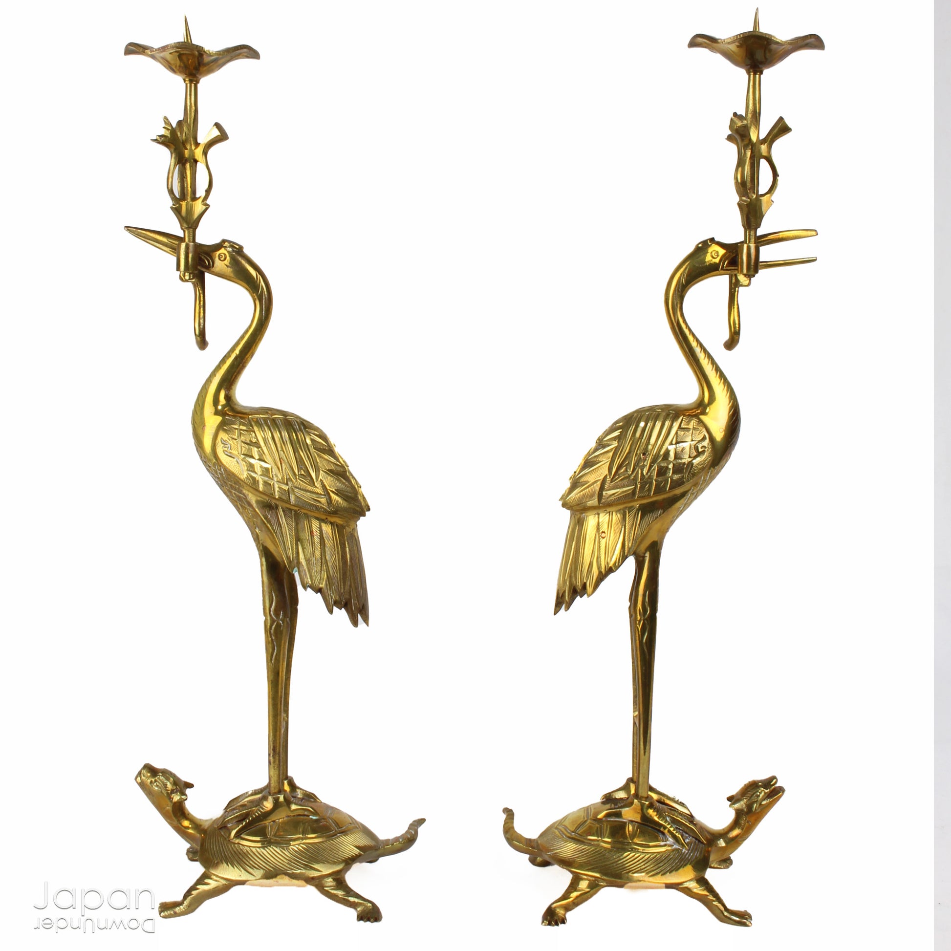 Discover the serene elegance of this vintage set of Buddhist altar offering tools, crafted from fine brass with meticulous attention to detail. Perfect for enhancing your spiritual rituals, these tools add both beauty and tranquility to any sacred space.