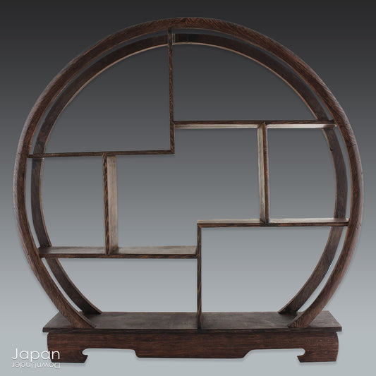 Bring quiet elegance and visual harmony to your space with this handcrafted display shelf - an ideal stage for suiseki stones, miniature treasures, teapots, or beloved keepsakes. More than just storage, this piece turns your collection into a thoughtful and serene focal point.