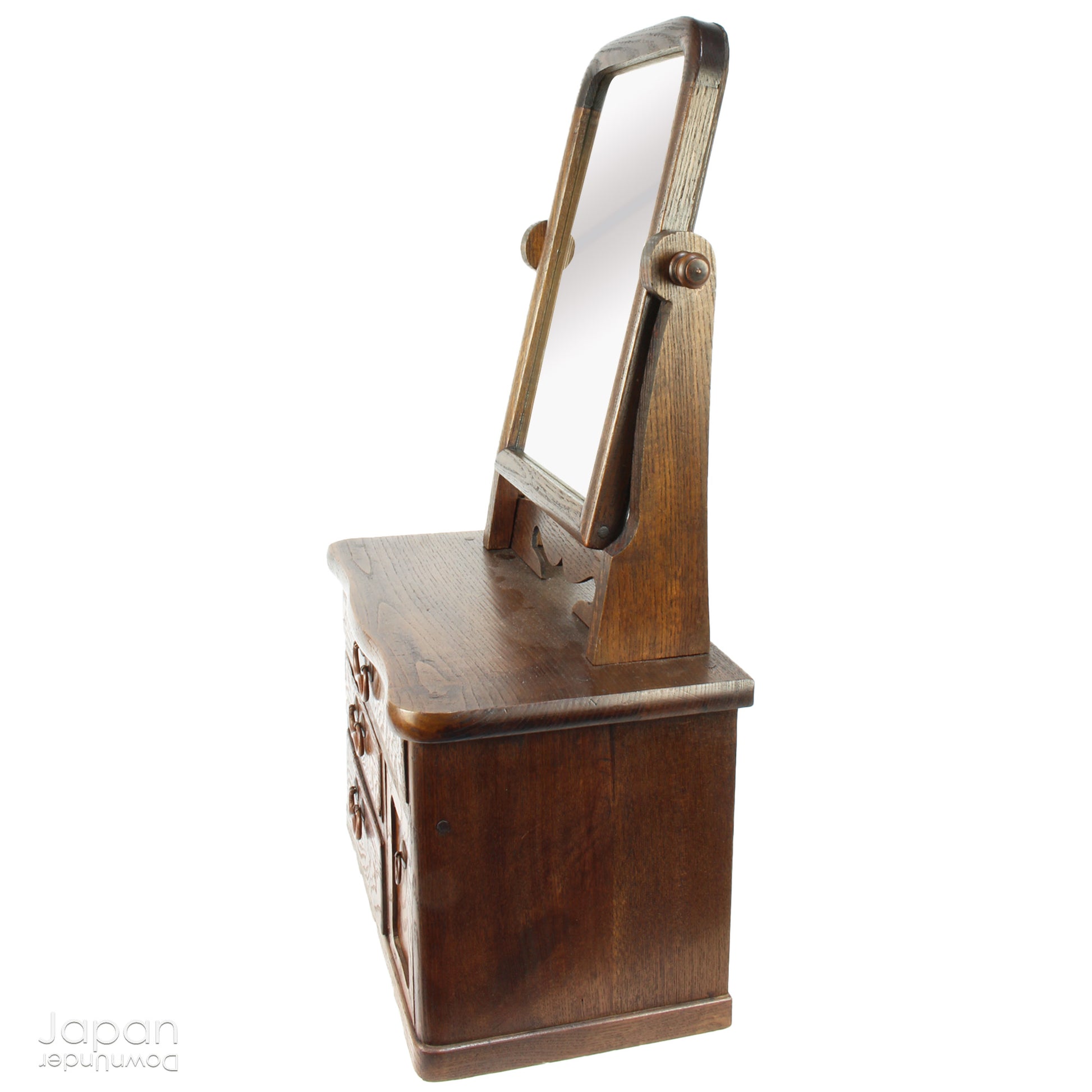 Step into the elegance of the past with this exquisite Kyodai (vanity), a true antique treasure from the 1920s. This delicate piece effortlessly combines history and practicality, perfect for bringing character and charm into modern homes.