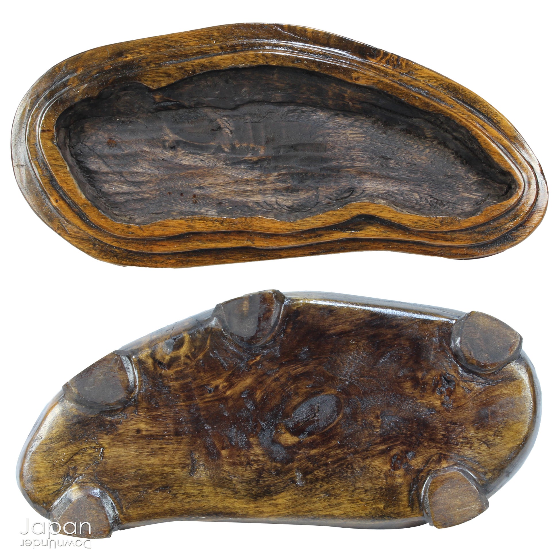 Transform your interior with the quiet presence and timeless allure of this vintage Japanese suiseki - an artful stone shaped by nature and steeped in tradition. Perched on a finely hand-carved wooden daiza (base), it radiates harmony, balance, and contemplative elegance - an ideal focal point for a serene, introspective space.