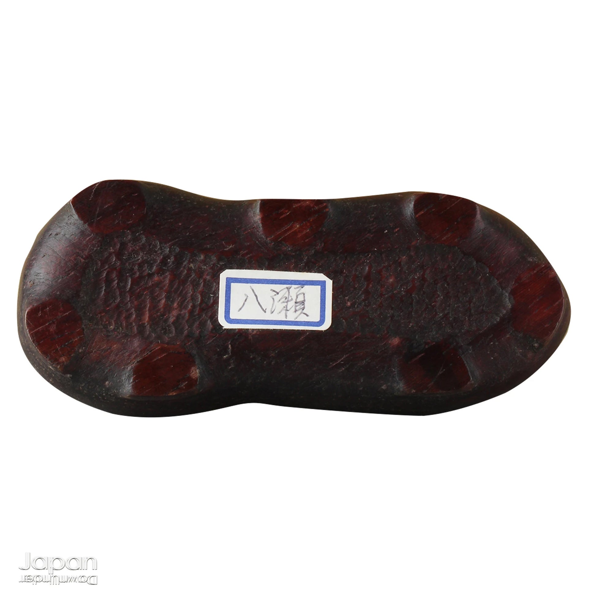 Infuse your interior with the quiet power of nature through this evocative vintage Japanese suiseki. Cradled on a finely hand-carved wooden daiza (stand), this stone exudes a meditative stillness - an ideal focal point for spaces designed for reflection, mindfulness, or artistic appreciation.