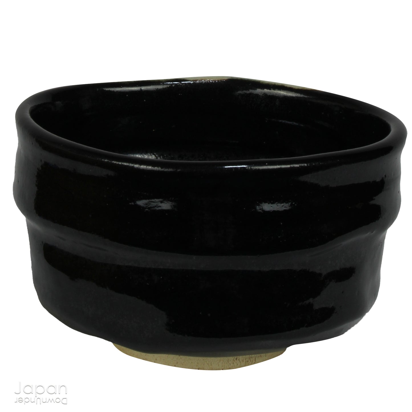 Experience the perfect blend of tradition and modernity with this stunning black Oribe matcha tea bowl. Crafted by the talented artist Yoshiyuki Sone, this unique piece boasts a contemporary design with a striking brown and beige geometric accent that adds a touch of sophistication to any tea ceremony.
The glossy black glaze of the bowl, paired with a minimalistic rectangular design, creates a striking contrast against the vibrant green matcha, making each sip feel even more special. True to the Oribe styl