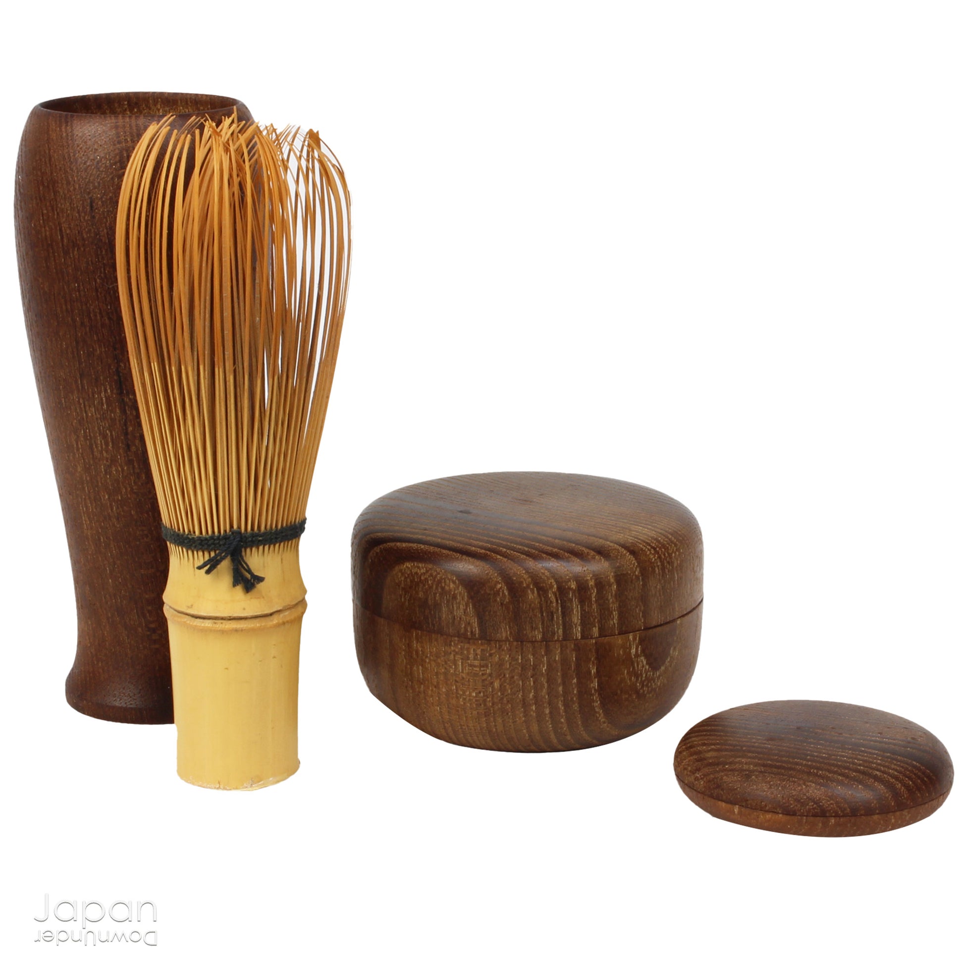 Immerse yourself in the timeless elegance of Japanese tea culture with this exquisite vintage Chabako box and utensil set. Perfect for tea enthusiasts and collectors alike, this thoughtfully designed set offers both beauty and functionality, allowing you to experience the peaceful ritual of the matcha tea ceremony wherever you go.