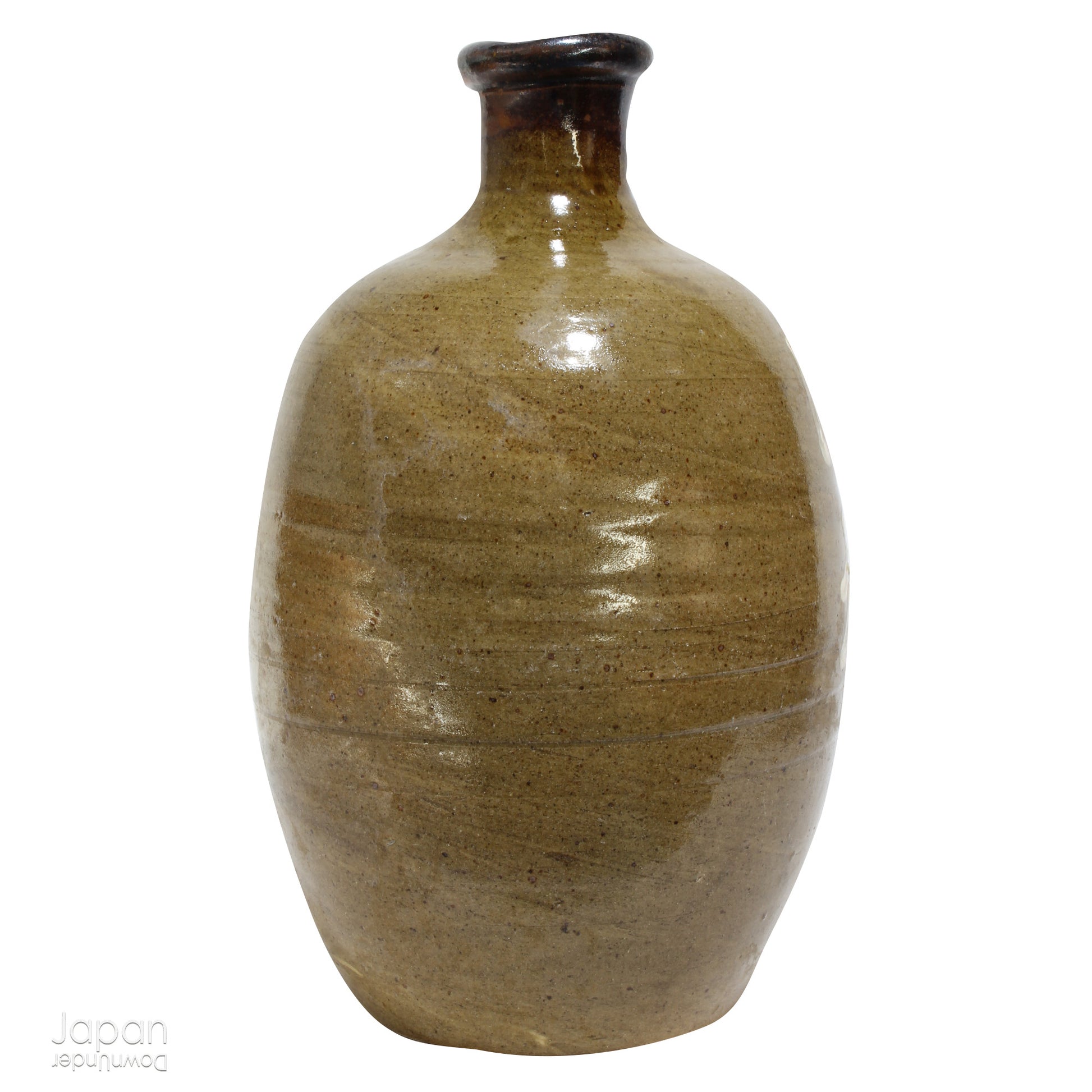 Uncover the charm and eco-conscious history of this 1900s vintage stoneware sake bottle, a one-of-a-kind treasure once used for both the purchase and storage of sake. Perfect for sake enthusiasts, collectors, or anyone looking to add a unique and sustainable piece to their collection, this bottle is a rare find that won’t last long!