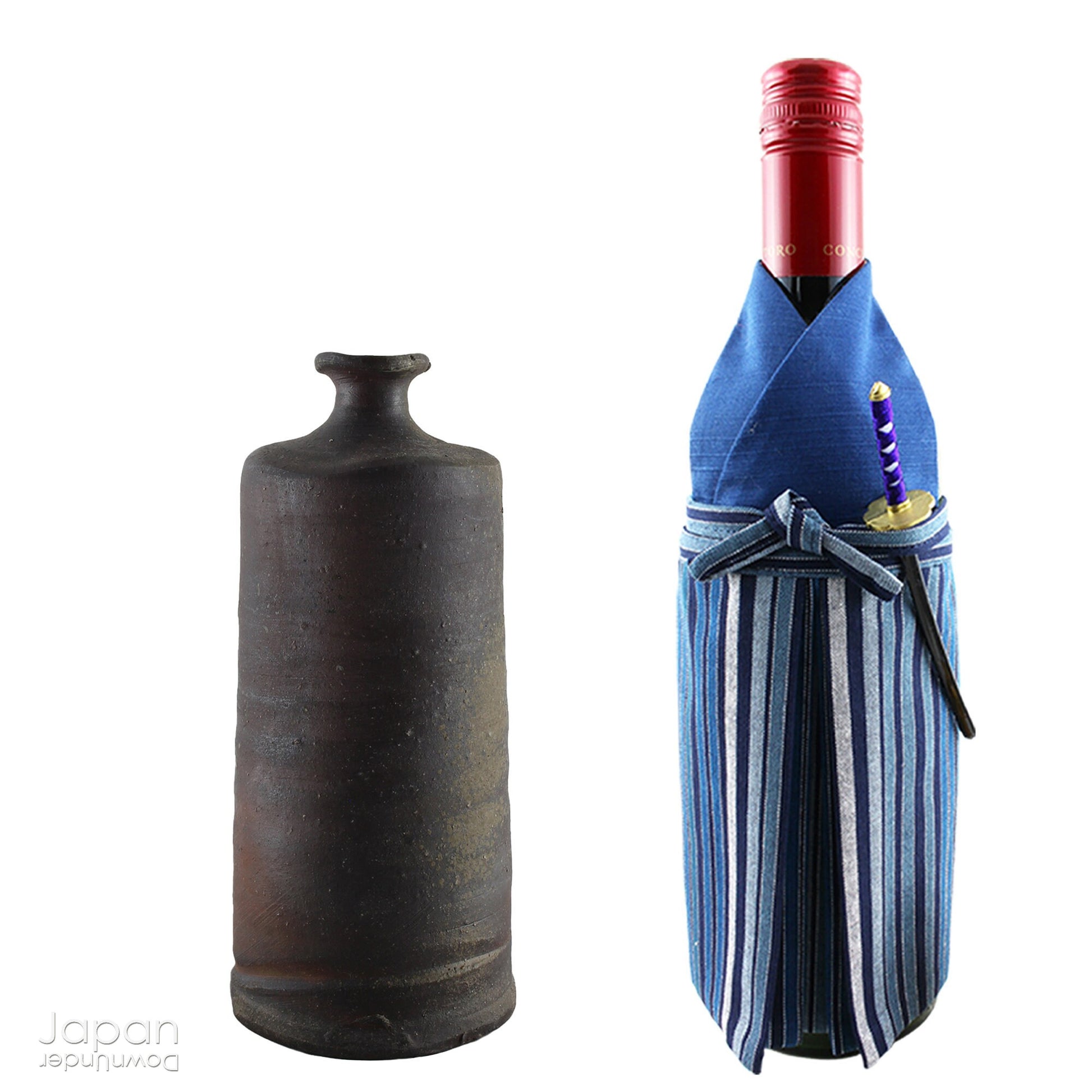 Handcrafted in classic Bizen style, this vase showcases the raw, unglazed clay and natural firing marks that make Bizen pottery so revered. Originating from one of Japan’s Six Ancient Kilns, Bizen ware has been treasured for its earthy textures, rich patina, and exceptional durability since the 12th century.