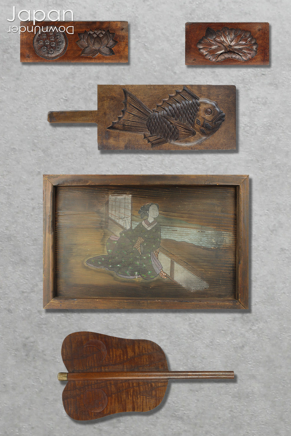 Stylish, Quality Japanese Antique, Vintage and More....Unlike the spiritual function of the smaller ema, large ema were more like objects of art, painted for both the gods and the public. They were hung in ema halls which became like art galleries.