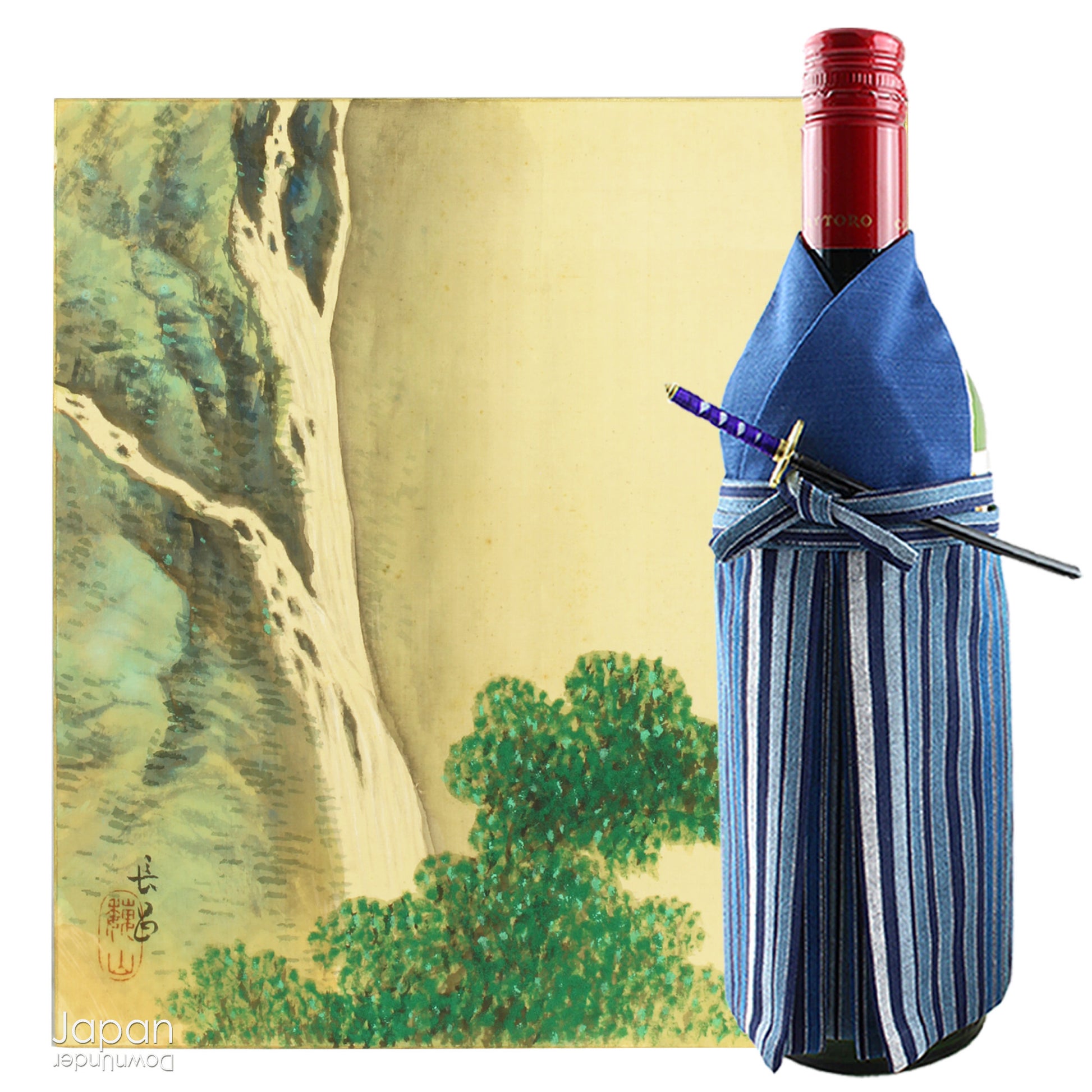 Add a touch of elegance to your space with this one-of-a-kind antique hand painted silk shikishi art board. Originally designed for display at the Japanese tea ceremony, this wonderful piece of art is filled with traditional charm.