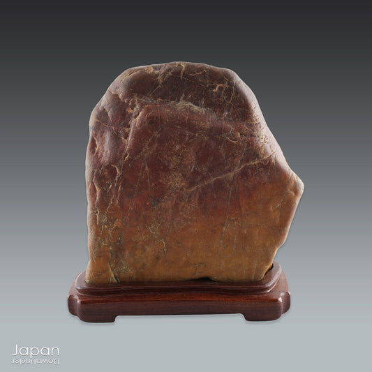 Traditional Japanese stones are classified into a variety of subject categories. There are rugged mountain ranges, mountain peaks from near and afar, snow capped mountains, mountains with waterfalls and lakes, mountain plateaus, coastal rocks with tunnels, human shapes, animal shapes, hut shapes and stones with pictures, to name a few.
