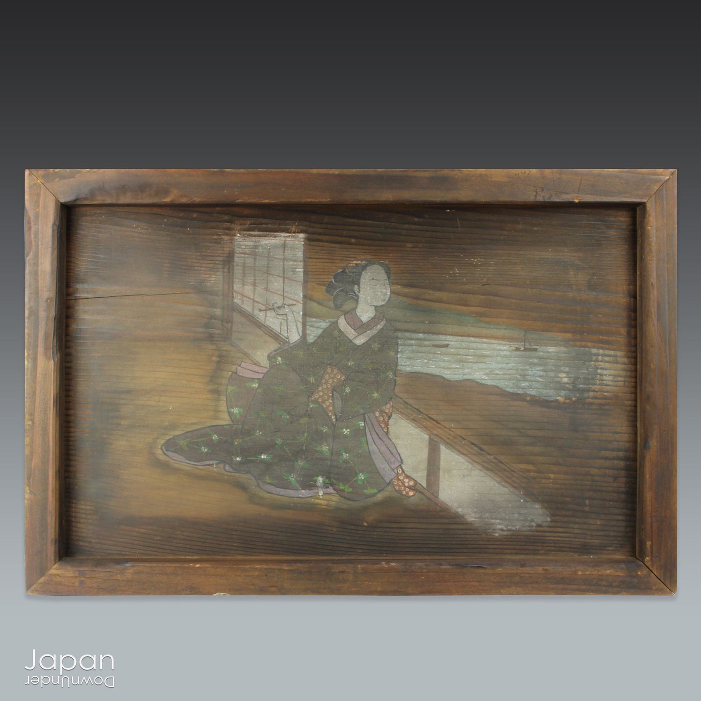 Stylish, Quality Japanese Antique, Vintage and More....Unlike the spiritual function of the smaller ema, large ema were more like objects of art, painted for both the gods and the public. They were hung in  ema halls which became  like art galleries.