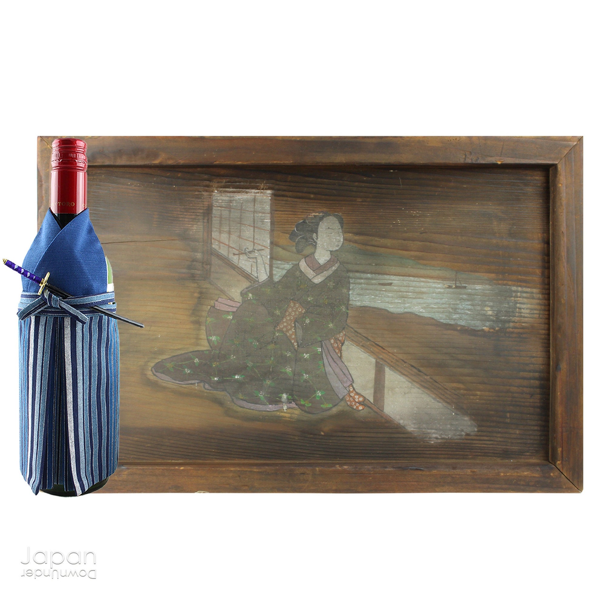 Stylish, Quality Japanese Antique, Vintage and More....Unlike the spiritual function of the smaller ema, large ema were more like objects of art, painted for both the gods and the public. They were hung in  ema halls which became  like art galleries.