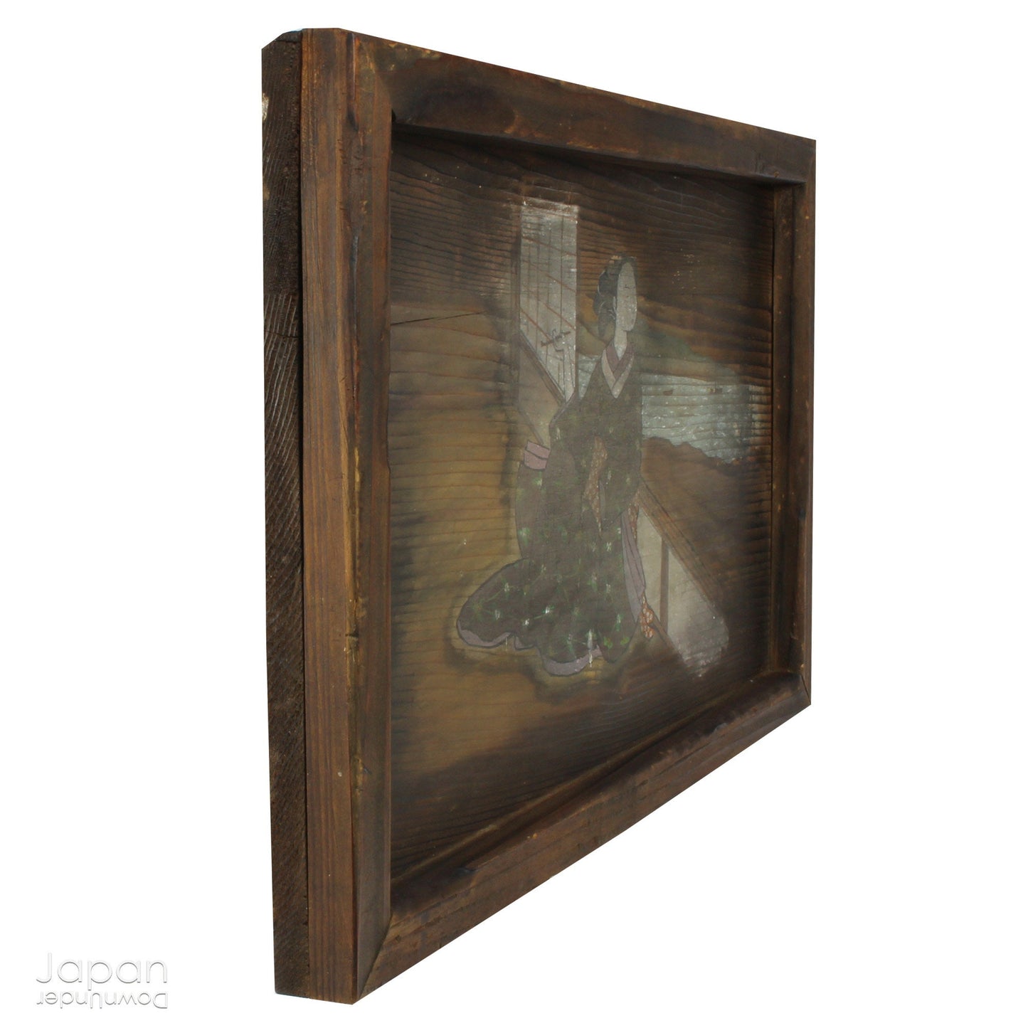 Stylish, Quality Japanese Antique, Vintage and More....Unlike the spiritual function of the smaller ema, large ema were more like objects of art, painted for both the gods and the public. They were hung in  ema halls which became  like art galleries.