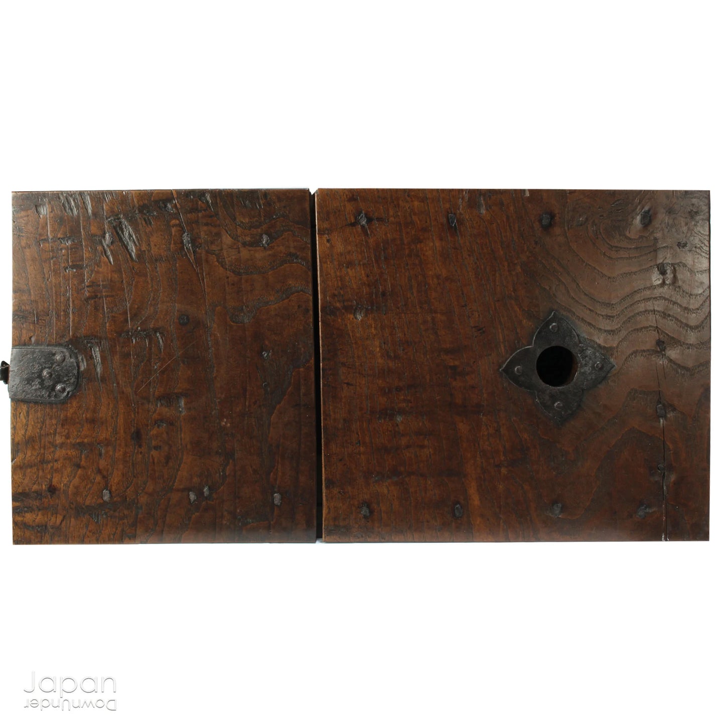 Add a timeless touch of Japanese heritage to your space with this stunning, handcrafted money box from the 1800s. A truly rare find, this large zeni bako was once used by merchants during the Edo period to securely store their takings, offering both historical significance and rustic charm.