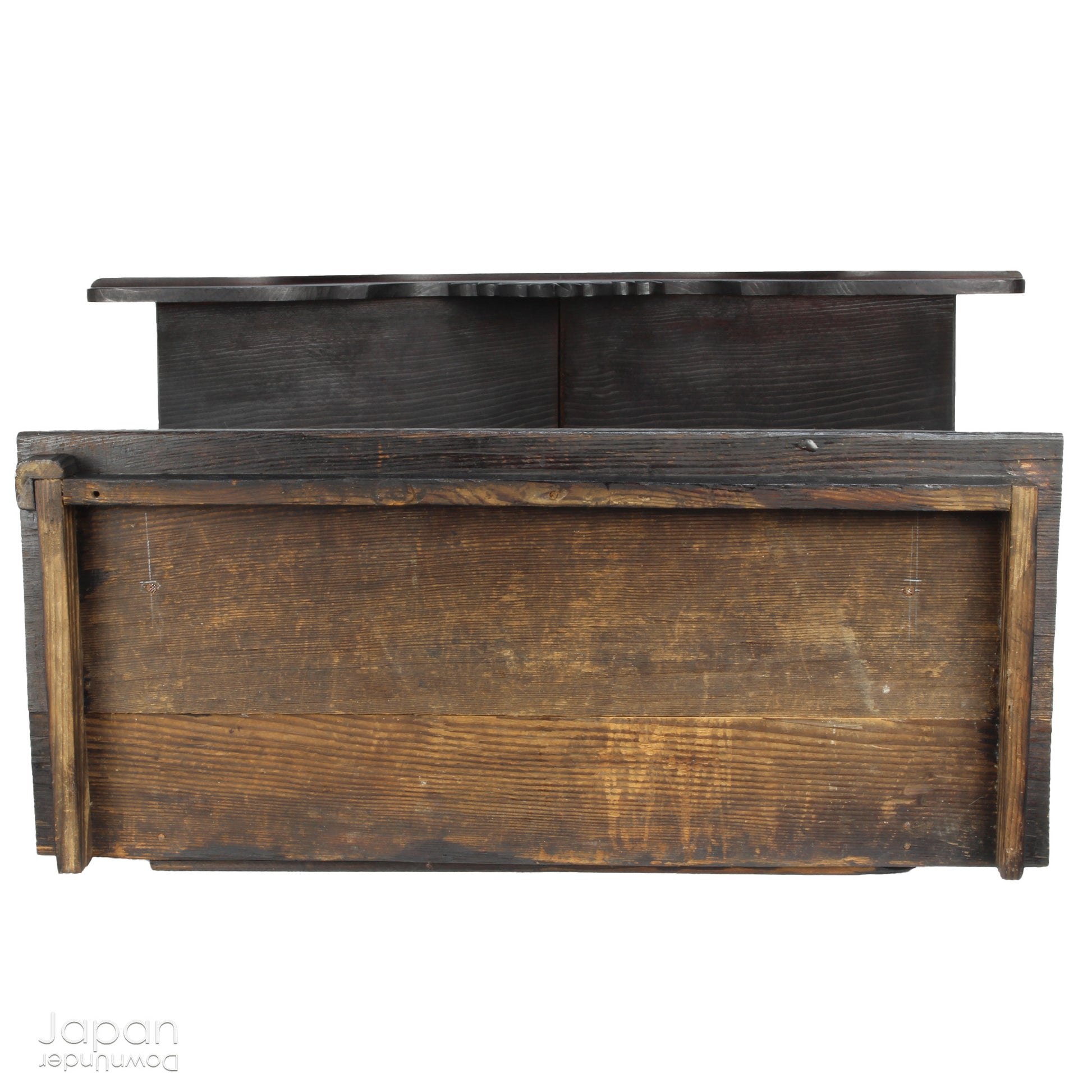 Experience the profound spirituality and artistry of Japan with this authentic Shinto folk faith shrine, dating back to the Meiji era. Perfectly suited for your own kamidana (god shelf) or as a sacred focal point within your home, this antique shrine honors the beloved lucky gods Ebisu and Daikoku - symbols of prosperity, good fortune, and well-being.