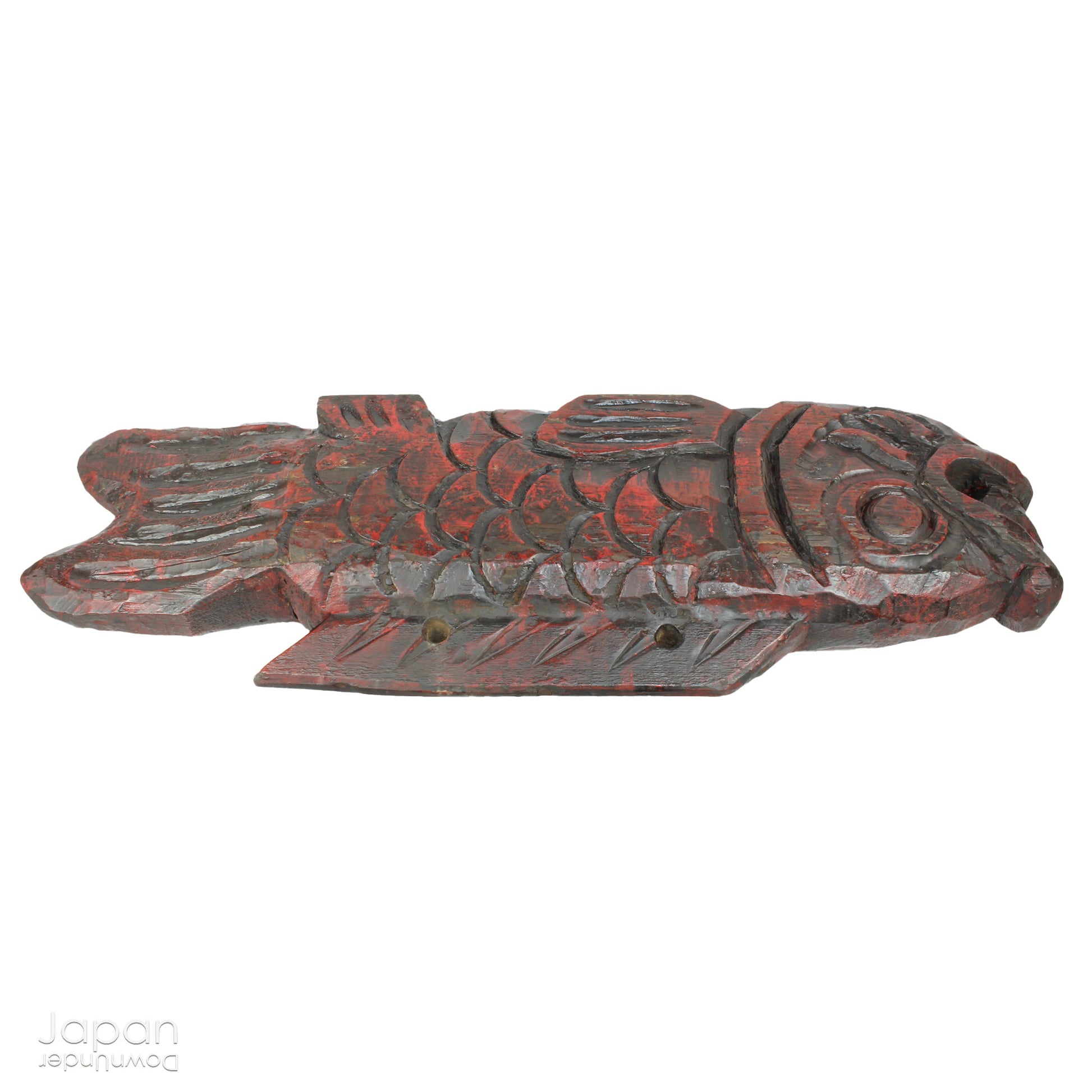 Transform your space with the beauty and history of this remarkable extra-large wooden Buddhist fish drum, a stunning piece that effortlessly blends rustic elegance with spiritual significance. Handcrafted with precision and care, this drum serves as a striking religious accent, perfect for any space with a touch of serenity and cultural depth.