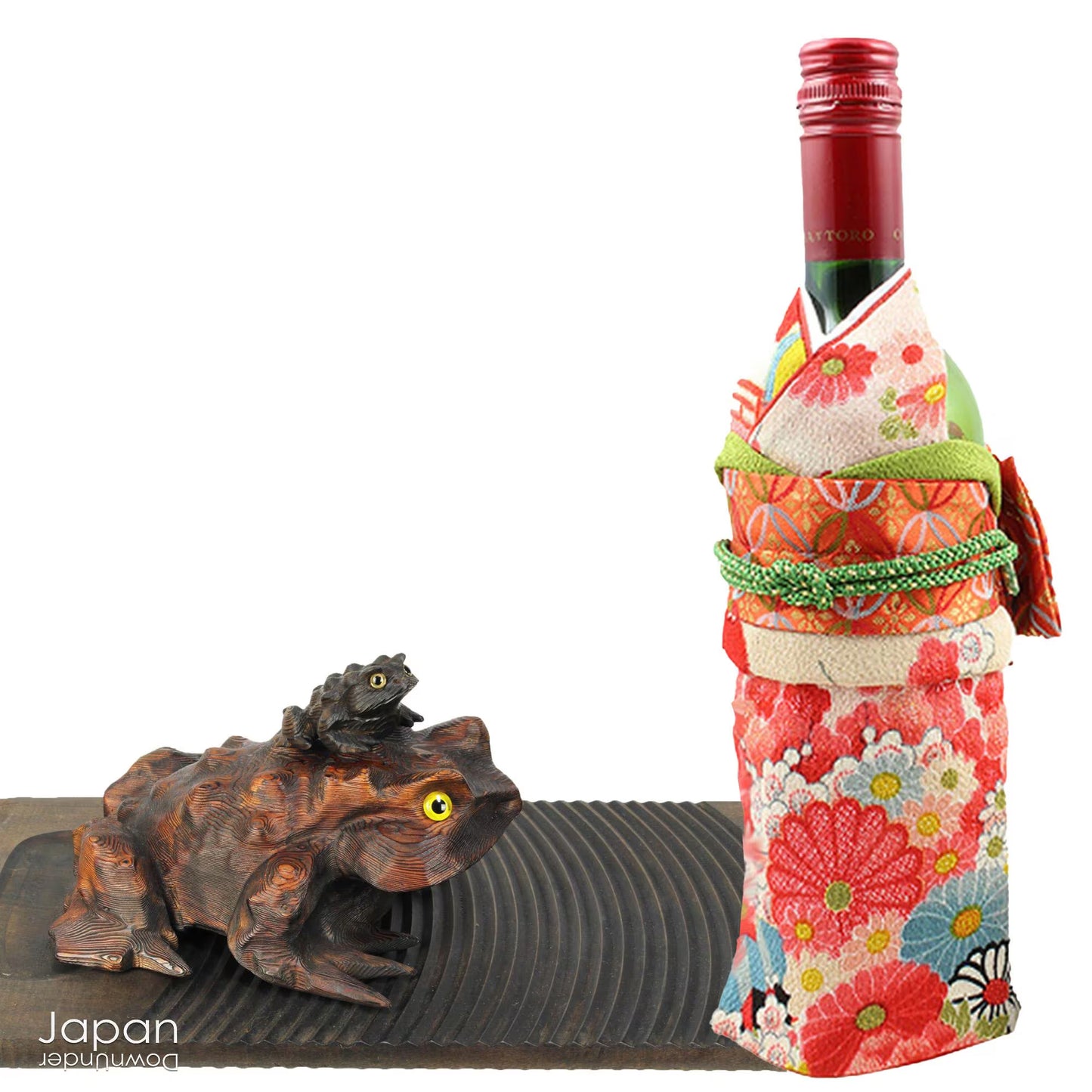 Bring a sense of joy, prosperity, and playful charm to your space with this delightful pair of vintage, handcrafted cypress wood frogs. These enchanting figures, lovingly created to symbolize good fortune, are more than just decor - they're a charming, lucky addition to any home. Perfect for collectors, nature lovers, or anyone who appreciates unique, meaningful treasures!