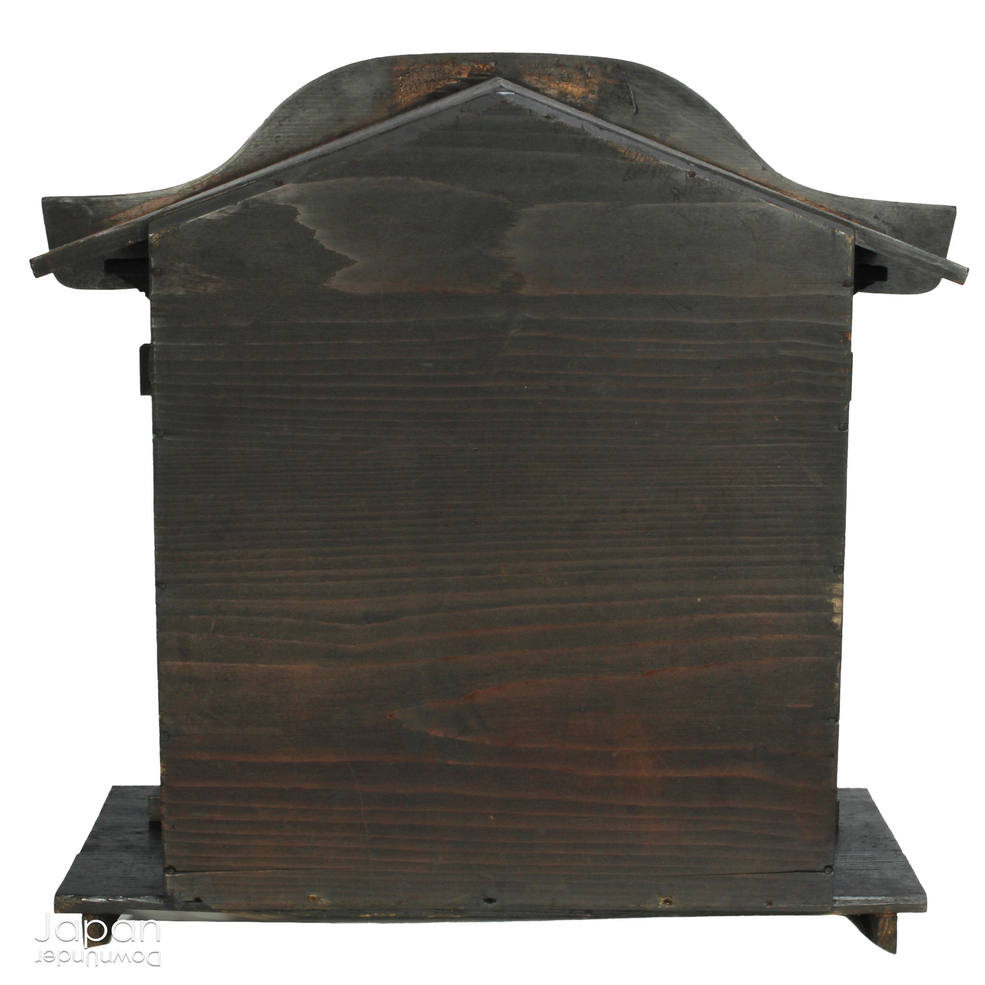 Experience the profound spirituality and artistry of Japan with this authentic Shinto folk faith shrine, dating back to the Meiji era. Perfectly suited for your own kamidana (god shelf) or as a sacred focal point within your home, this antique shrine honors the beloved lucky gods Ebisu and Daikoku - symbols of prosperity, good fortune, and well-being.